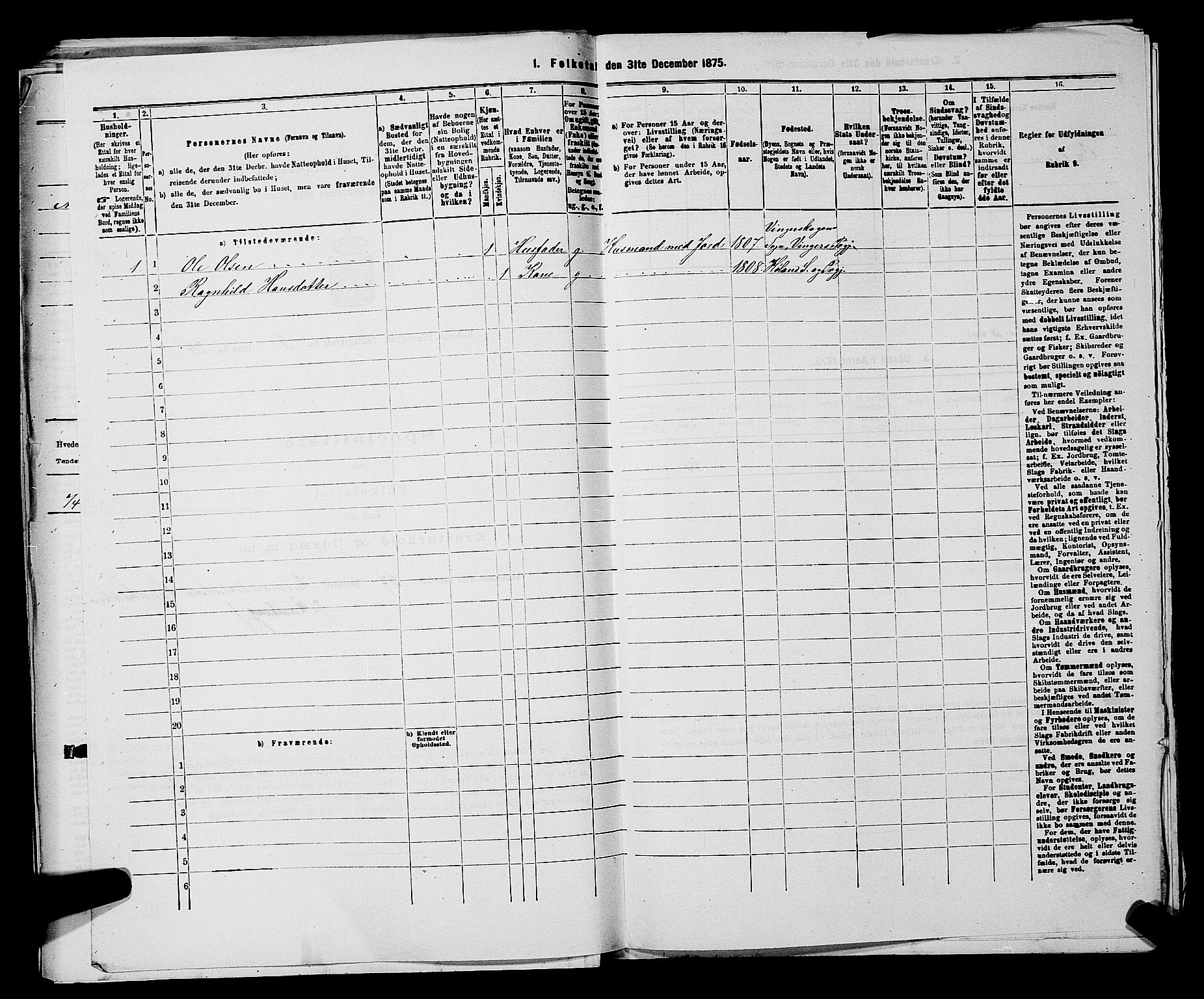 RA, 1875 census for 0120P Rødenes, 1875, p. 775