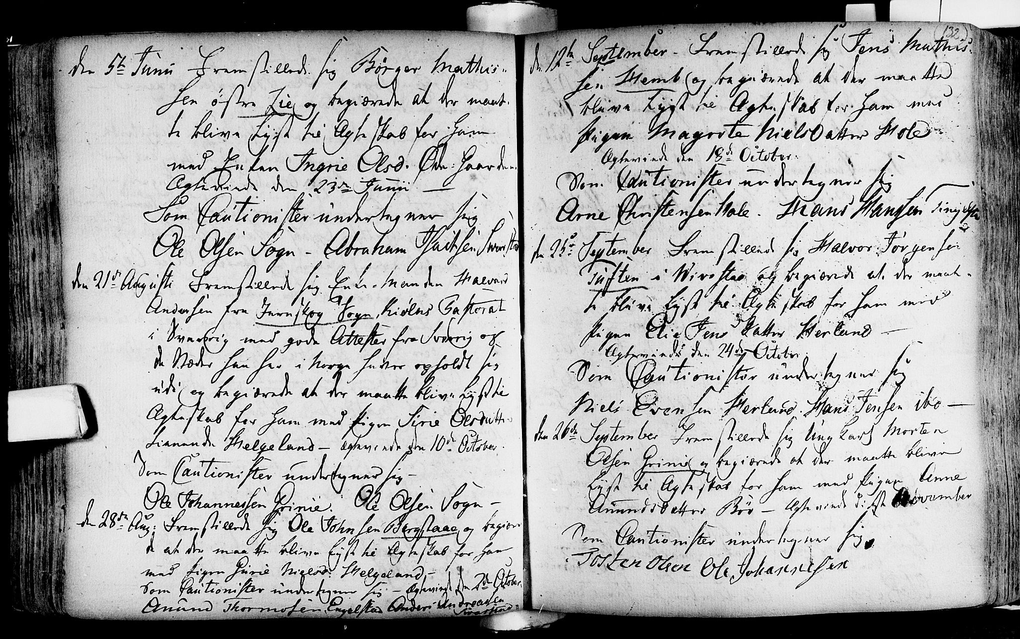 Lardal kirkebøker, AV/SAKO-A-350/F/Fa/L0004: Parish register (official) no. i 4, 1733-1815, p. 132