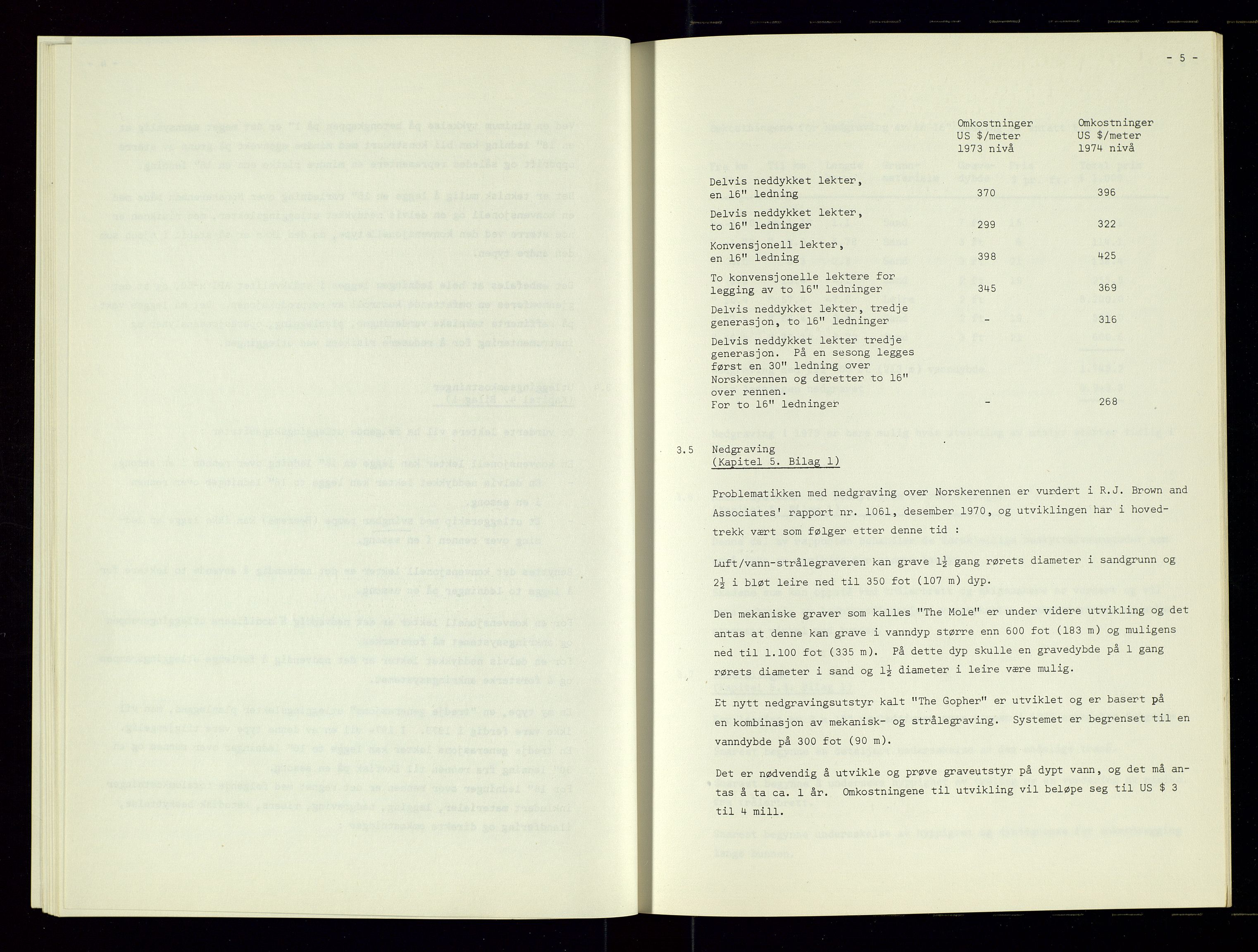 Industridepartementet, Oljekontoret, AV/SAST-A-101348/Dc/L0012: 742 Ekofisk prosjekt, prosjektstudier, div. protokoller ang oljeledning, 1971-1972