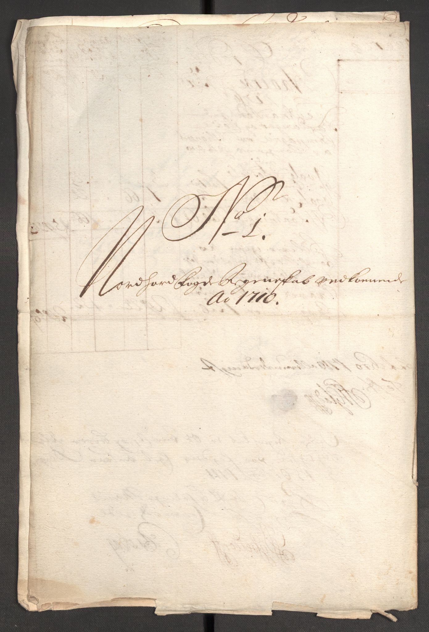 Rentekammeret inntil 1814, Reviderte regnskaper, Fogderegnskap, AV/RA-EA-4092/R51/L3191: Fogderegnskap Nordhordland og Voss, 1710, p. 48