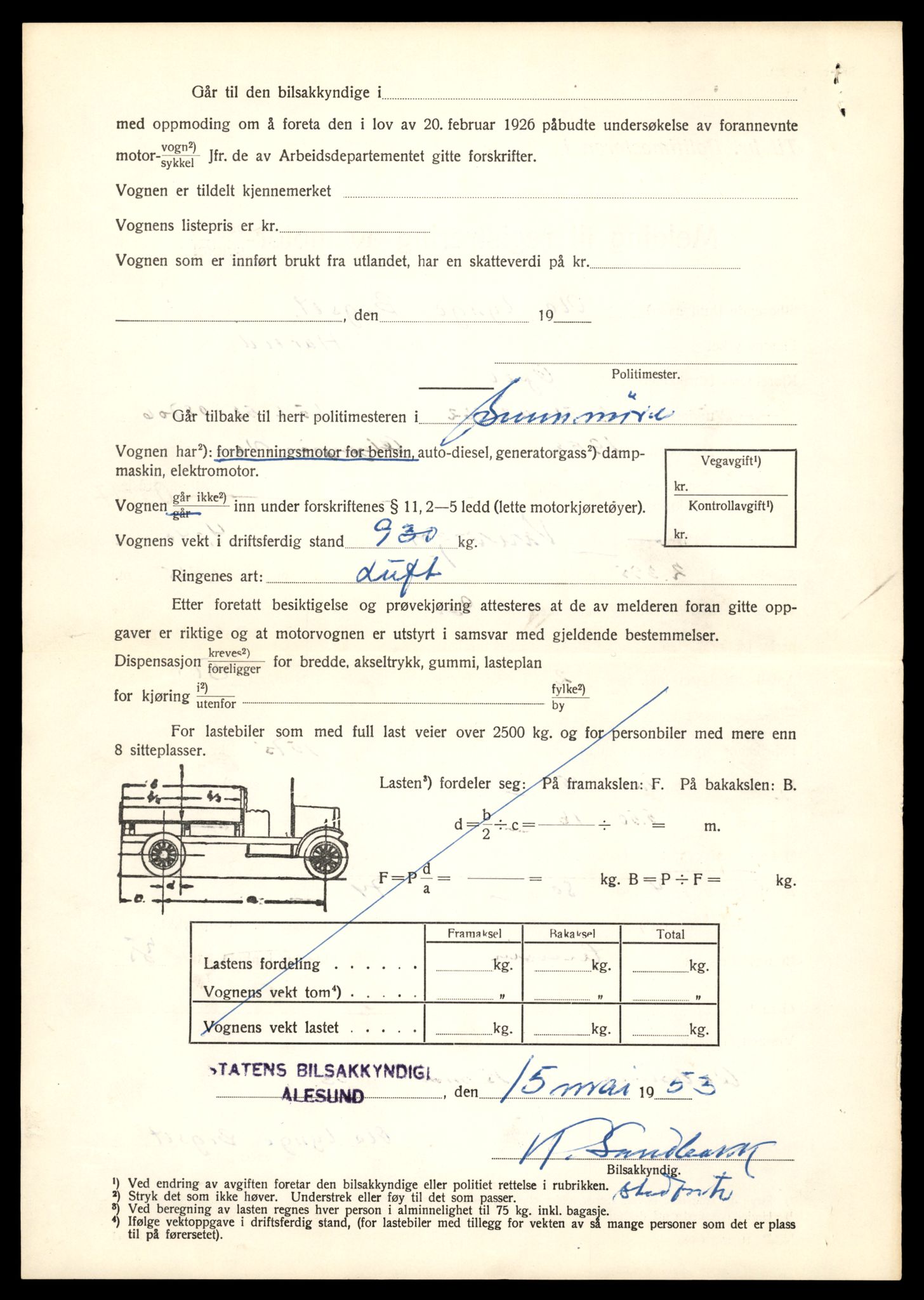 Møre og Romsdal vegkontor - Ålesund trafikkstasjon, AV/SAT-A-4099/F/Fe/L0034: Registreringskort for kjøretøy T 12500 - T 12652, 1927-1998, p. 1581