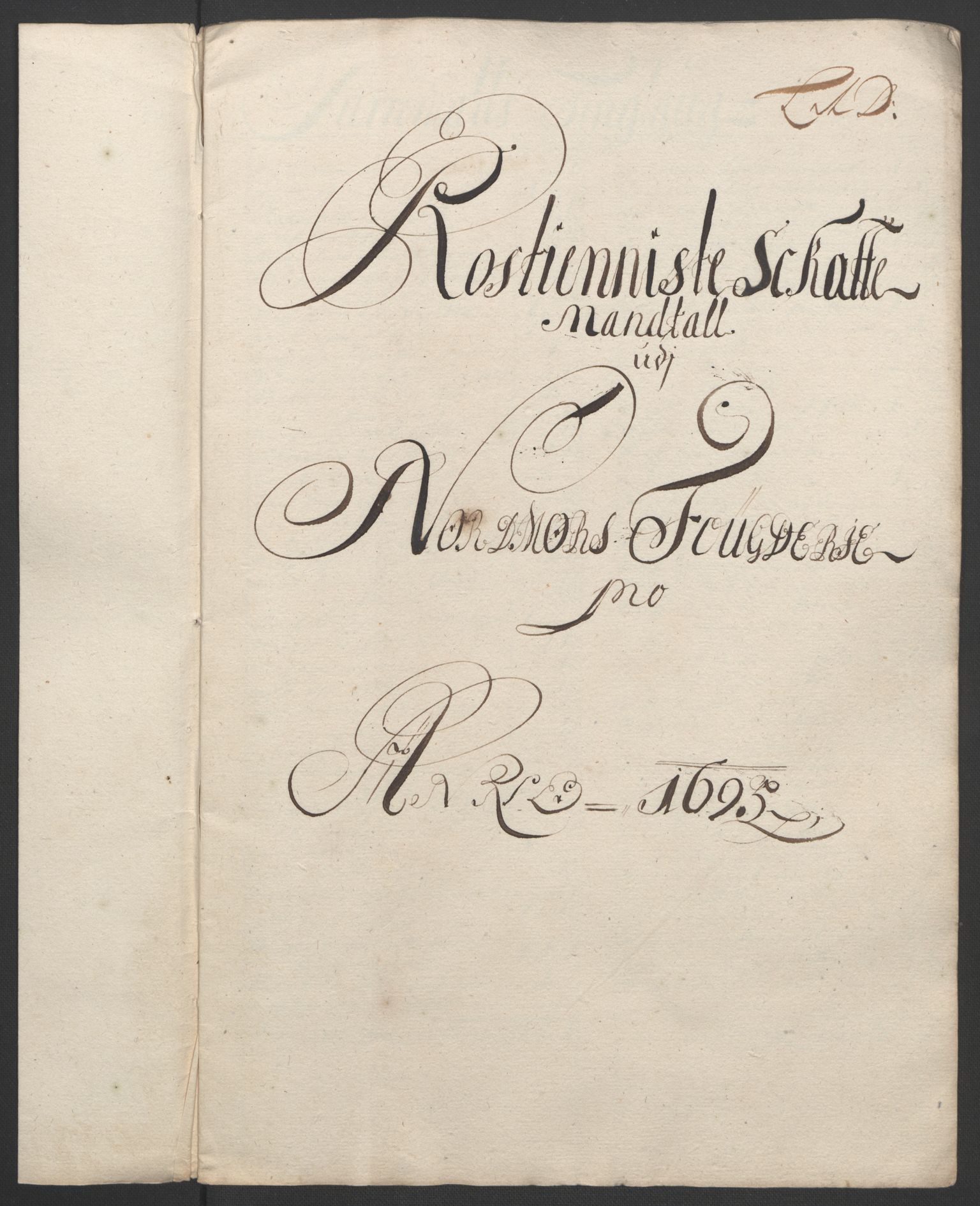 Rentekammeret inntil 1814, Reviderte regnskaper, Fogderegnskap, RA/EA-4092/R56/L3736: Fogderegnskap Nordmøre, 1694-1696, p. 262