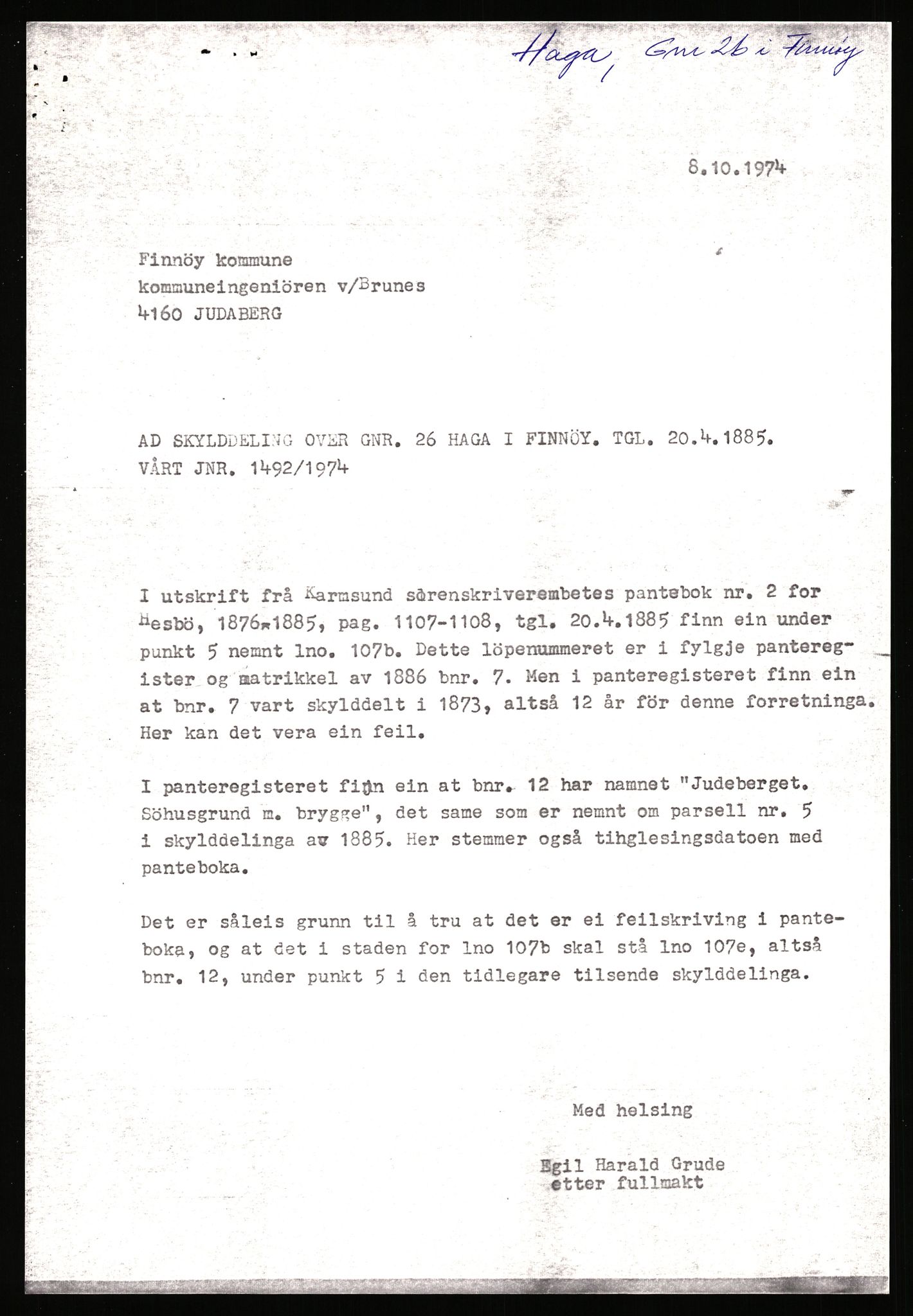 Statsarkivet i Stavanger, AV/SAST-A-101971/03/Y/Yj/L0028: Avskrifter sortert etter gårdsnavn: Gudla - Haga i Håland, 1750-1930, p. 527