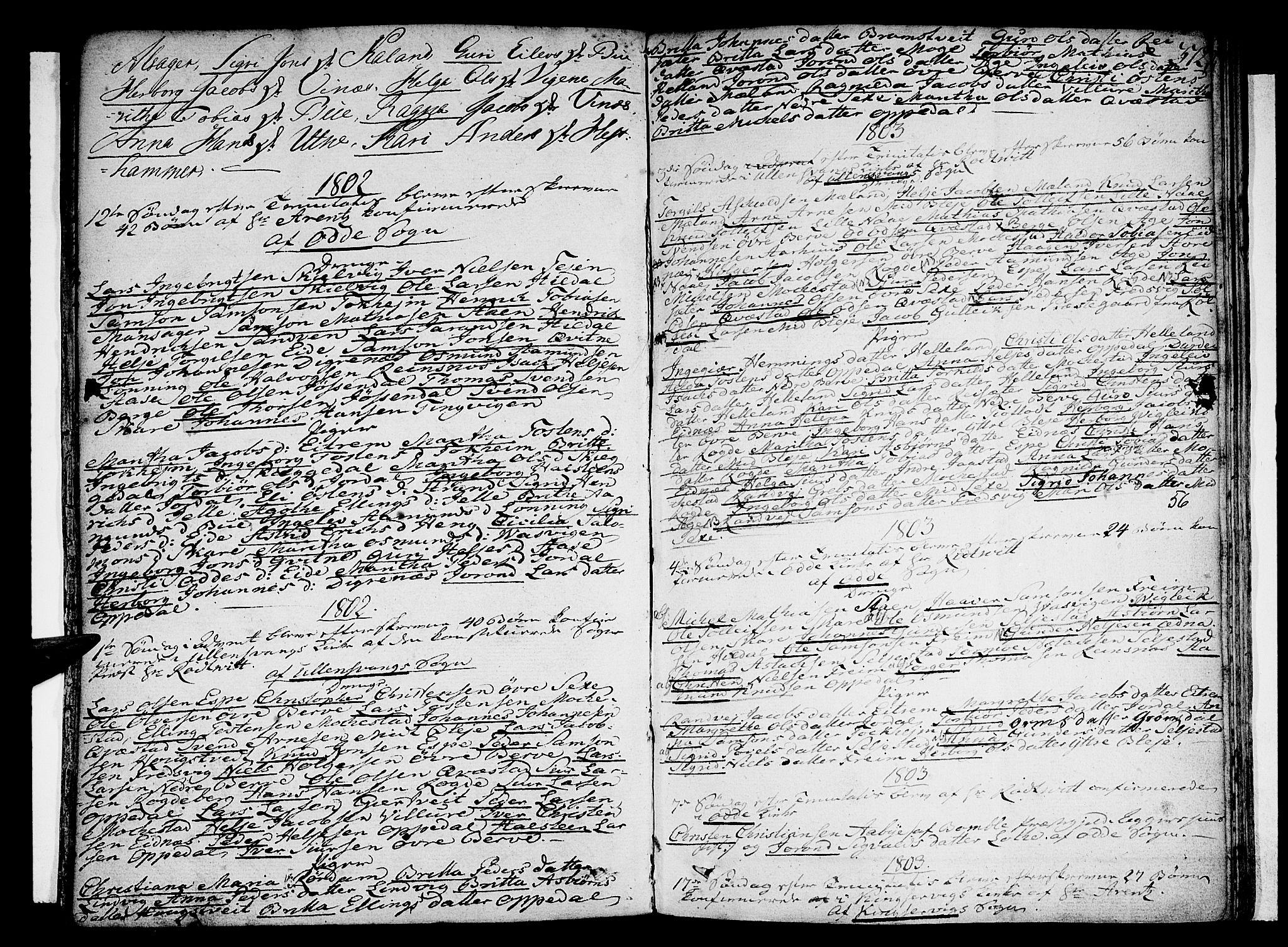 Ullensvang sokneprestembete, SAB/A-78701/H/Haa: Parish register (official) no. A 7 /1, 1788-1804, p. 371-372