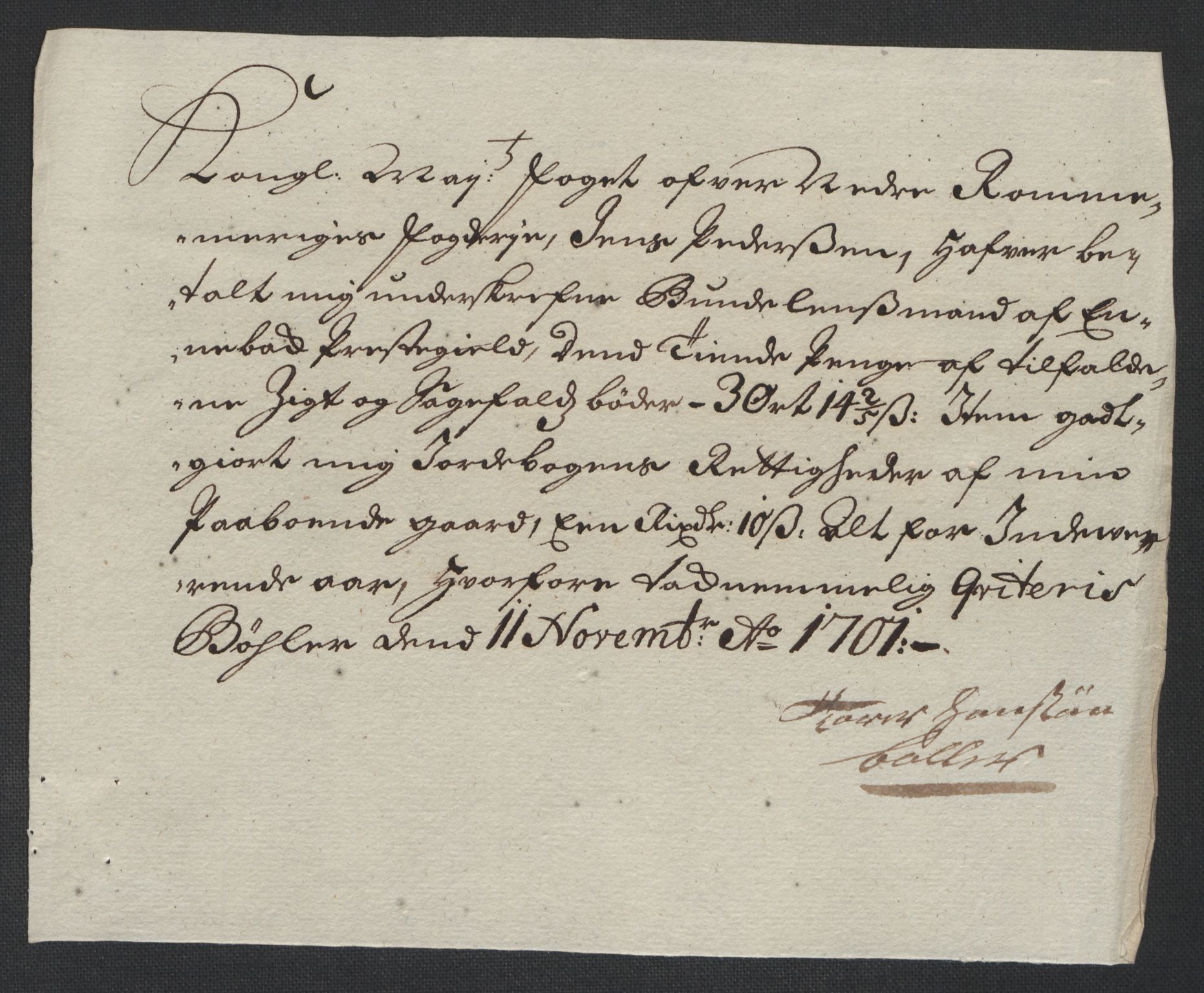 Rentekammeret inntil 1814, Reviderte regnskaper, Fogderegnskap, AV/RA-EA-4092/R11/L0584: Fogderegnskap Nedre Romerike, 1701, p. 229