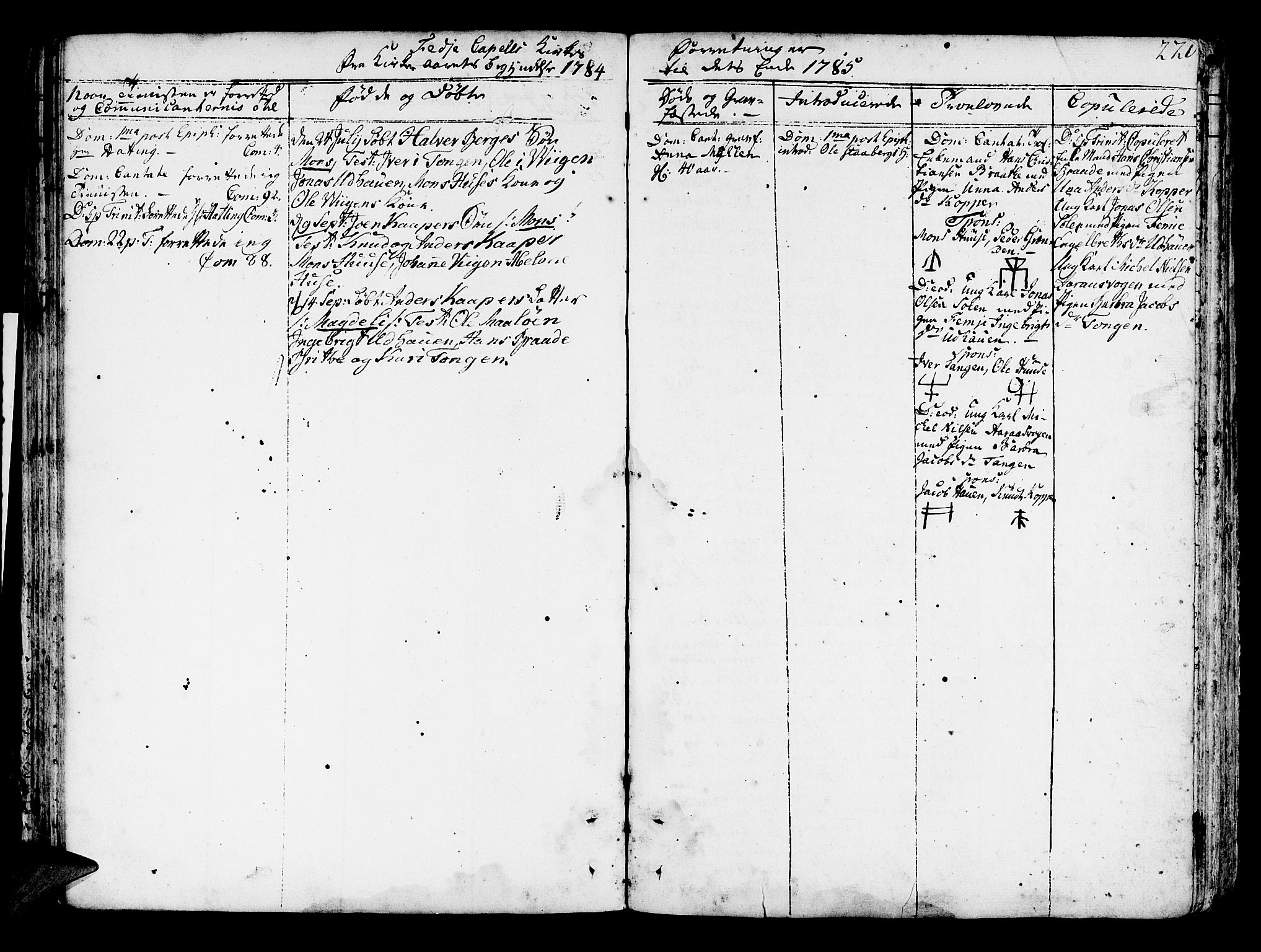 Lindås Sokneprestembete, AV/SAB-A-76701/H/Haa/Haaa/L0004: Parish register (official) no. A 4, 1764-1791, p. 220