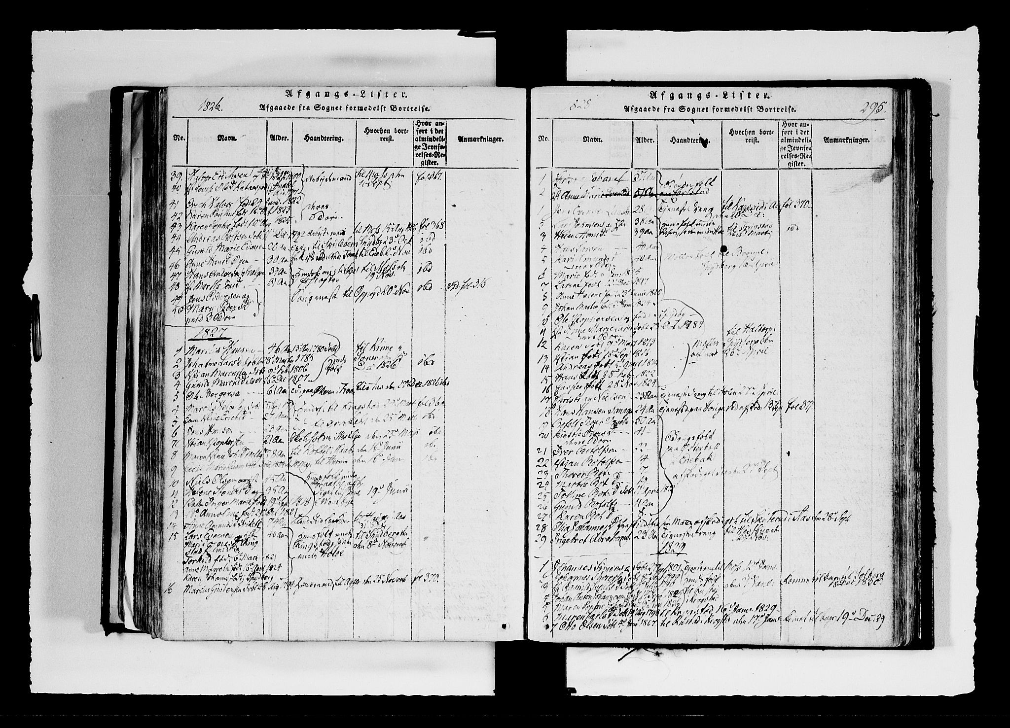 Hobøl prestekontor Kirkebøker, AV/SAO-A-2002/F/Fa/L0002: Parish register (official) no. I 2, 1814-1841, p. 295