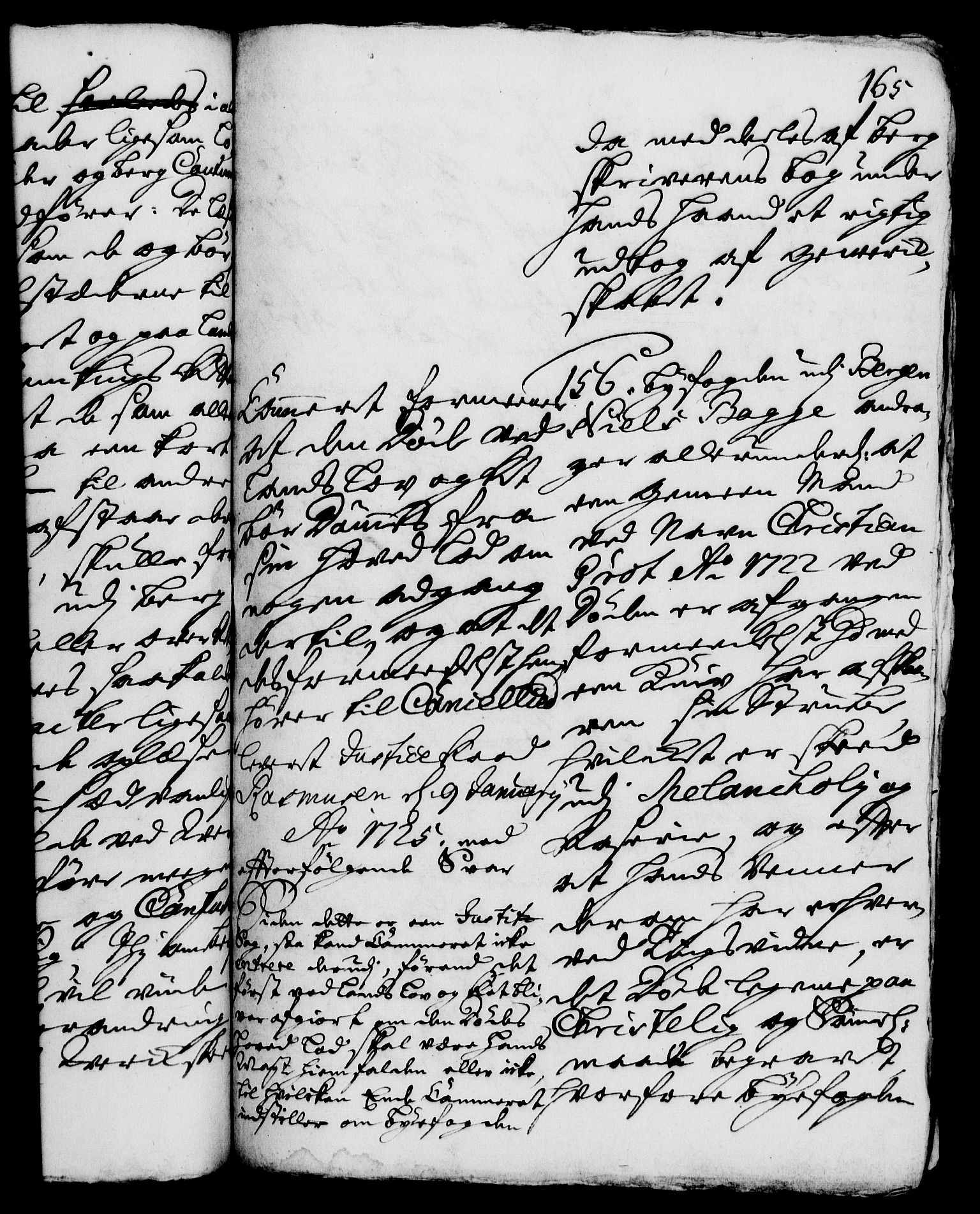 Rentekammeret, Kammerkanselliet, RA/EA-3111/G/Gh/Gha/L0007: Norsk ekstraktmemorialprotokoll (merket RK 53.52), 1724-1725, p. 165