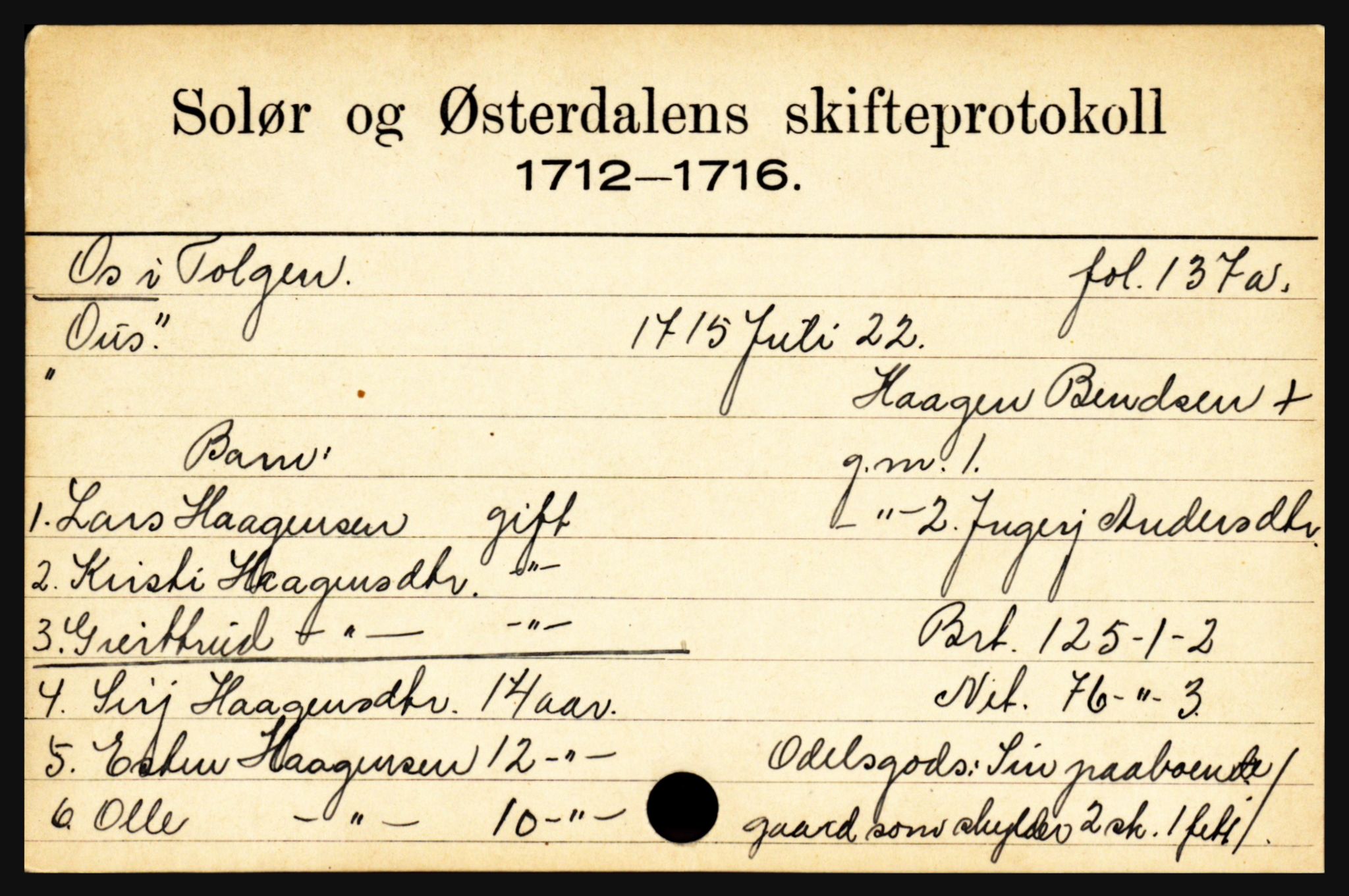 Solør og Østerdalen sorenskriveri, SAH/TING-024/J, 1716-1774, p. 4501