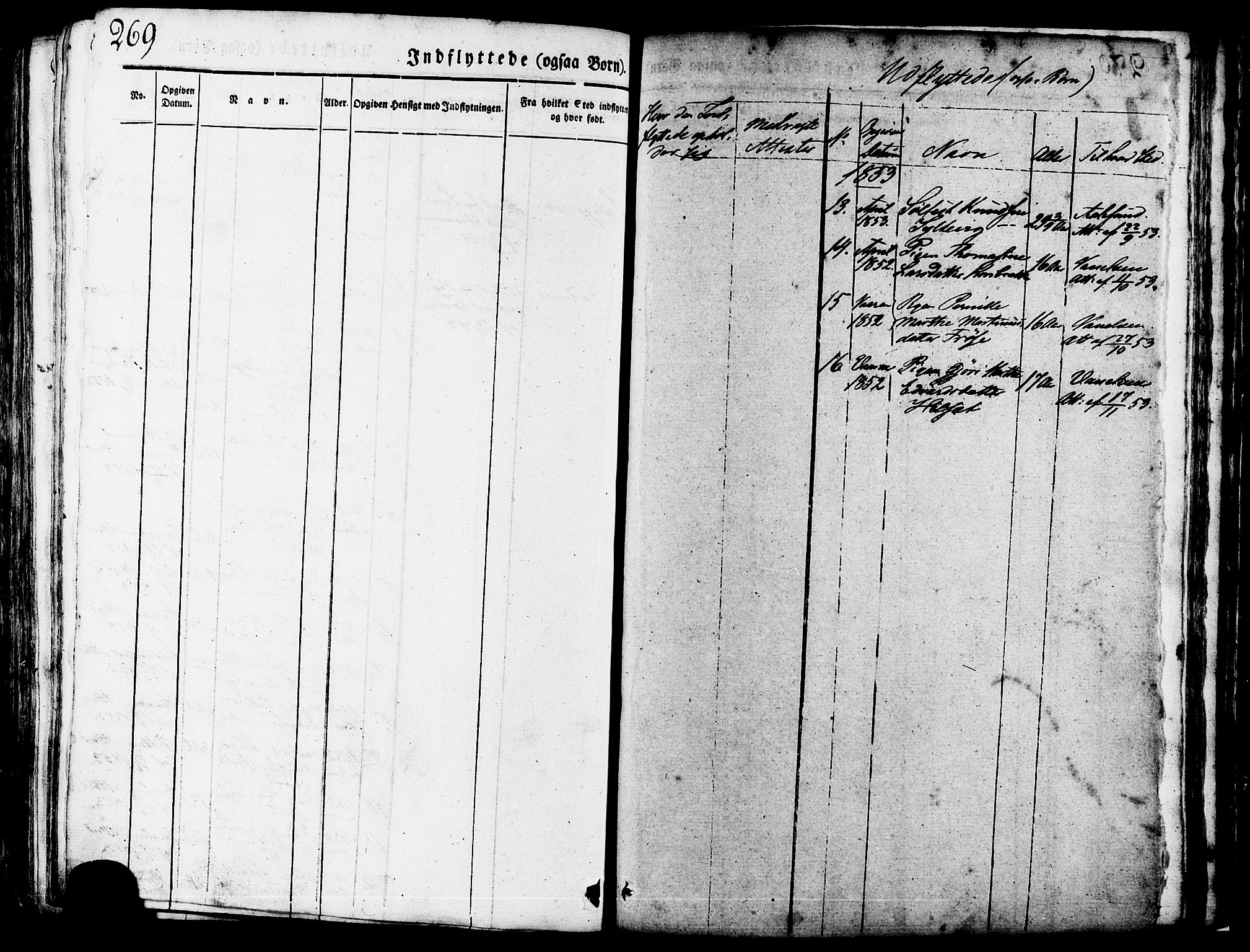 Ministerialprotokoller, klokkerbøker og fødselsregistre - Møre og Romsdal, SAT/A-1454/517/L0221: Parish register (official) no. 517A01, 1827-1858, p. 269