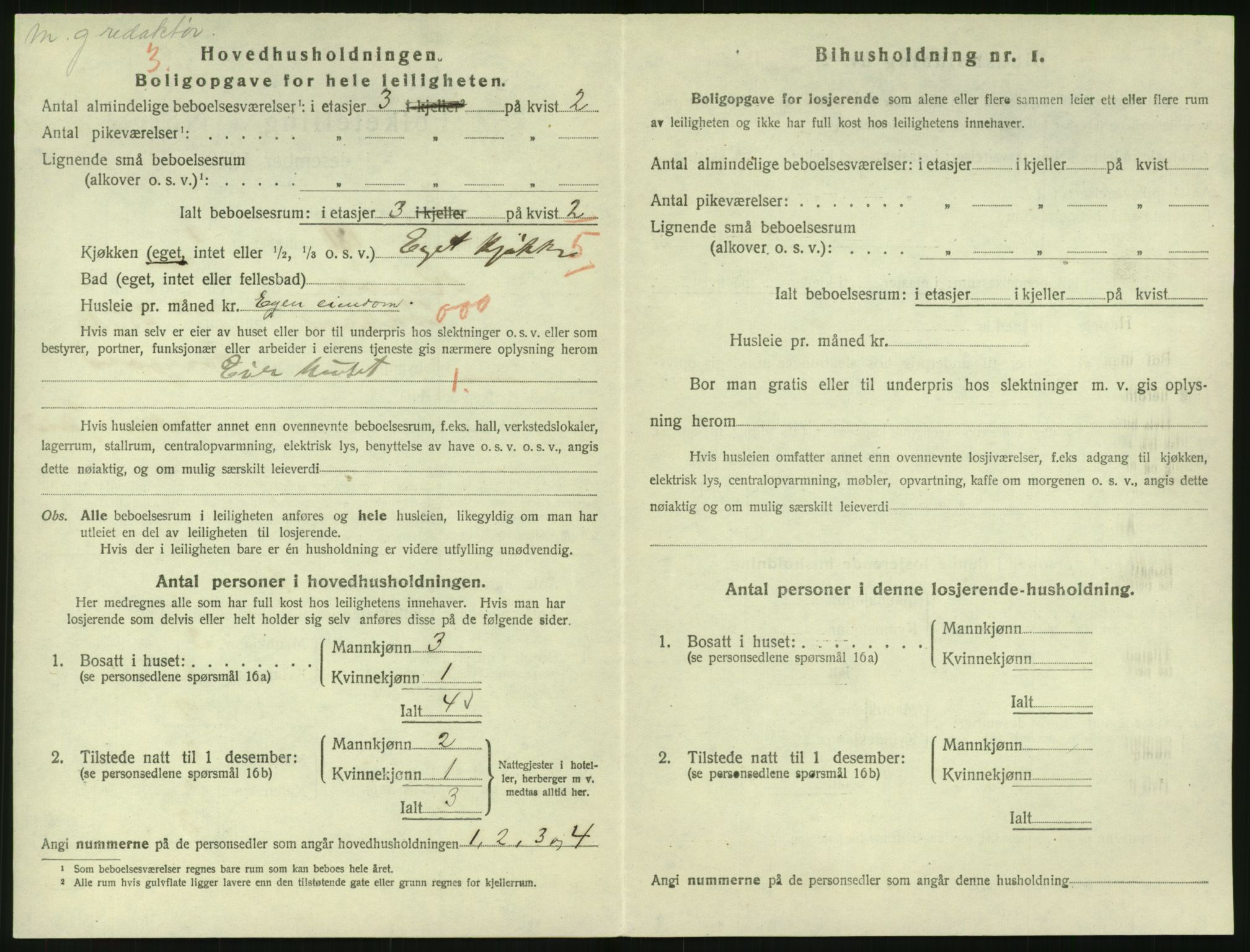 SAK, 1920 census for Risør, 1920, p. 2466