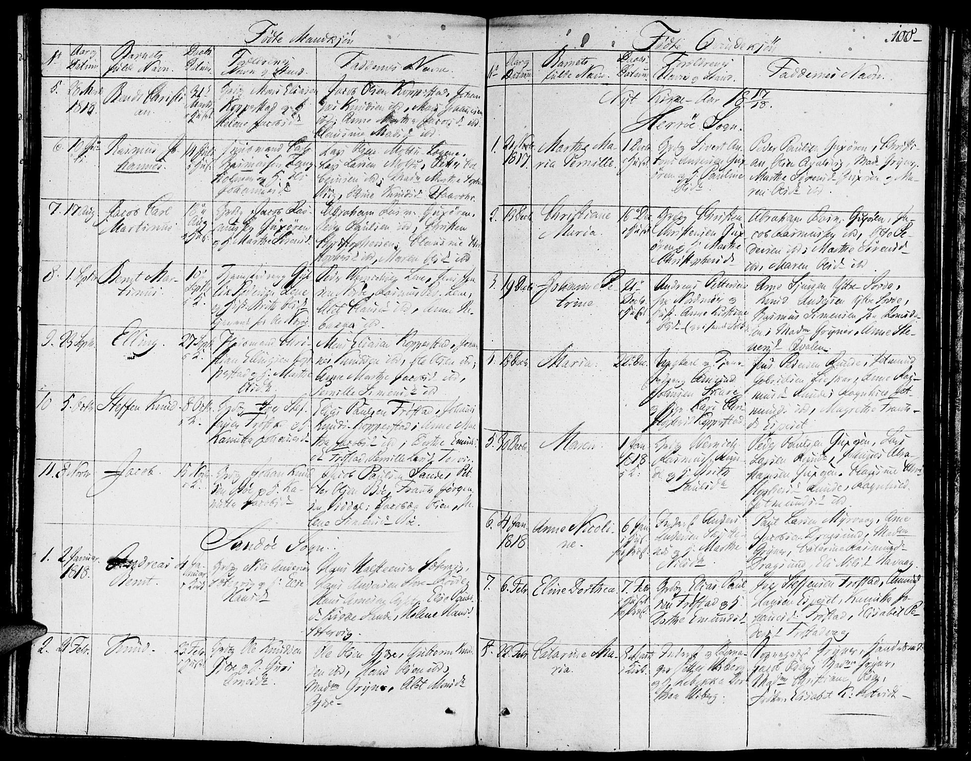 Ministerialprotokoller, klokkerbøker og fødselsregistre - Møre og Romsdal, AV/SAT-A-1454/507/L0068: Parish register (official) no. 507A03, 1789-1825, p. 100