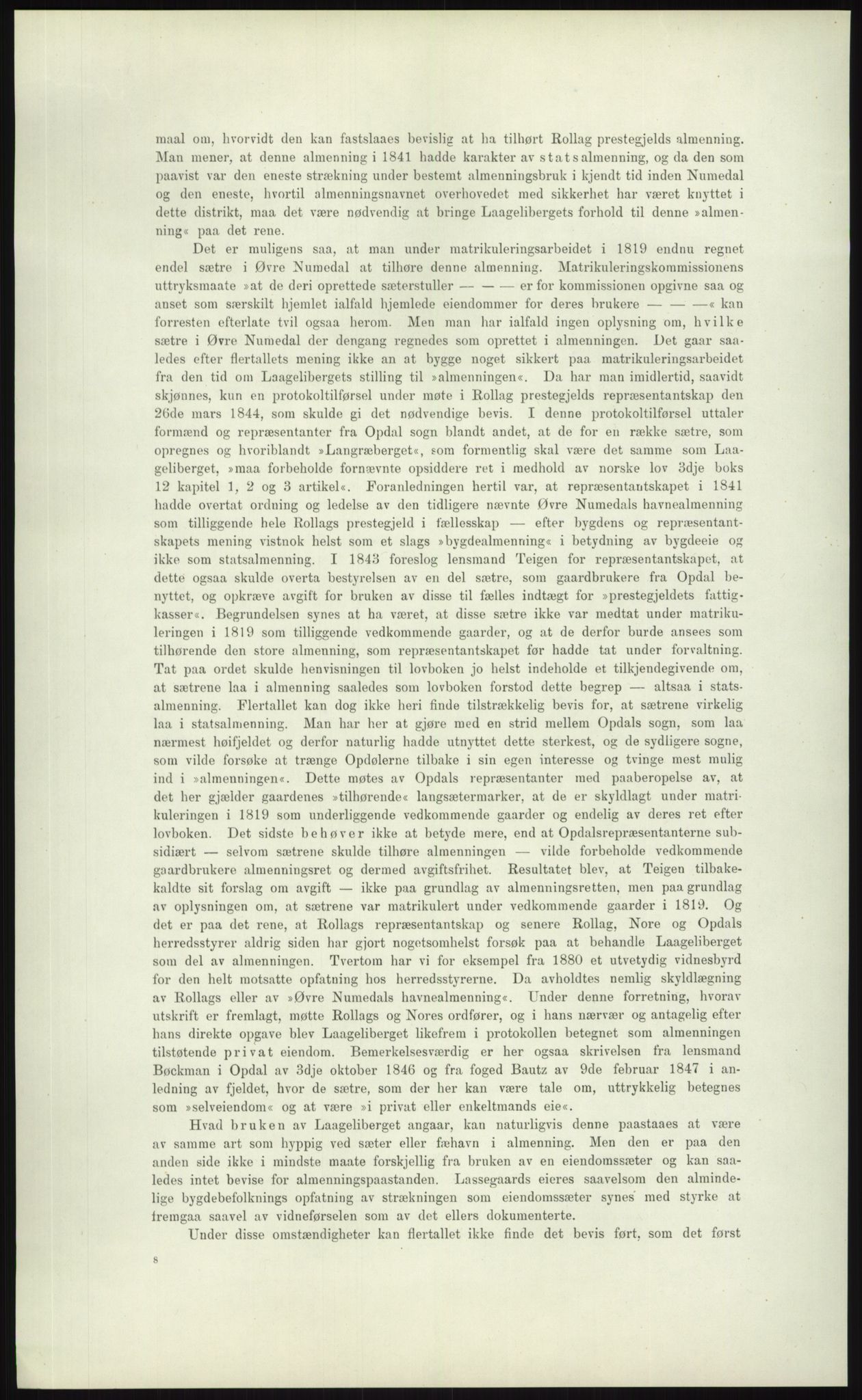 Høyfjellskommisjonen, AV/RA-S-1546/X/Xa/L0001: Nr. 1-33, 1909-1953, p. 901