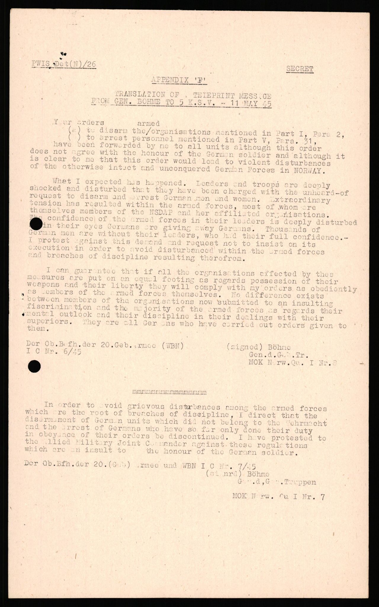 Forsvaret, Forsvarets overkommando II, AV/RA-RAFA-3915/D/Db/L0041: CI Questionaires.  Diverse nasjonaliteter., 1945-1946, p. 295