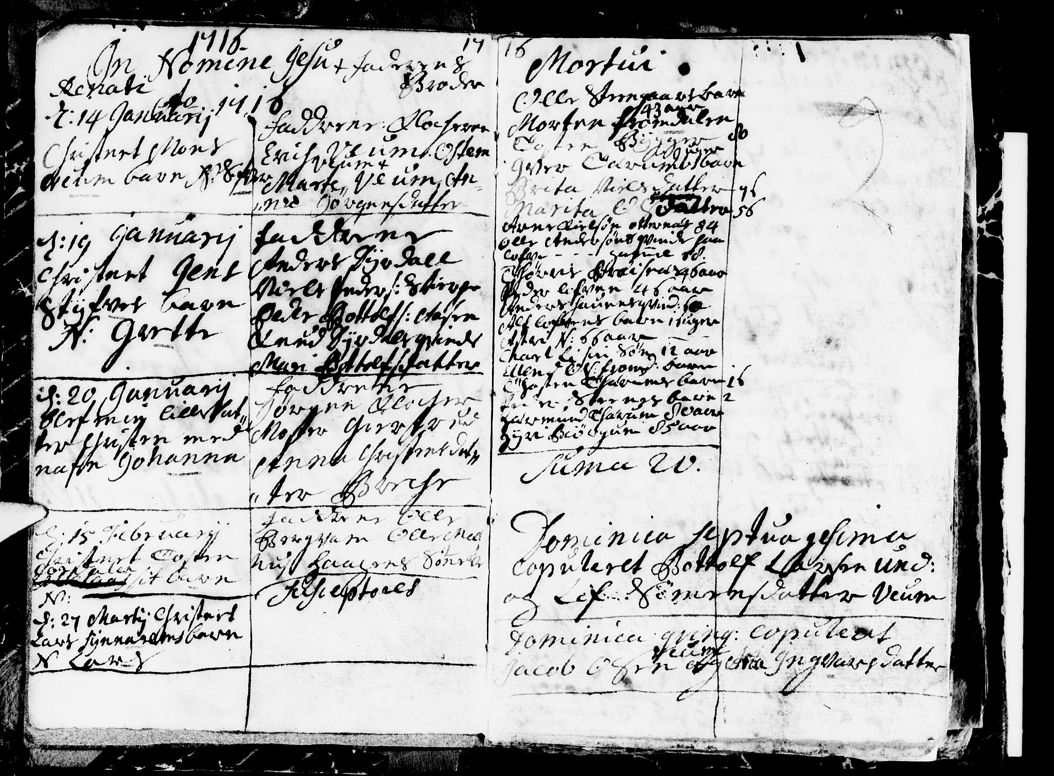 Aurland sokneprestembete, SAB/A-99937/H/Ha/Haa/L0001: Parish register (official) no. A 1, 1716-1734, p. 2