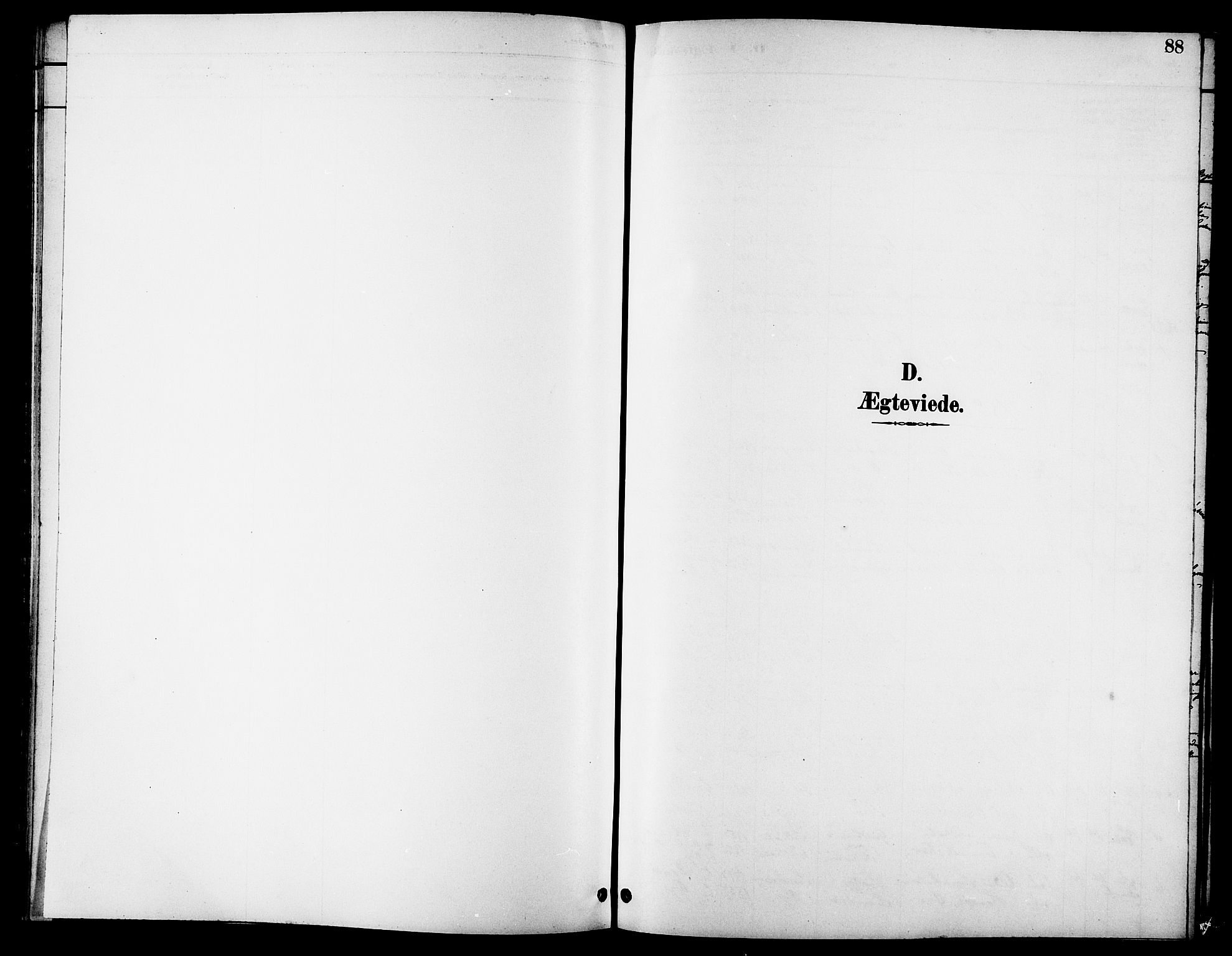 Ministerialprotokoller, klokkerbøker og fødselsregistre - Møre og Romsdal, SAT/A-1454/596/L1058: Parish register (copy) no. 596C01, 1891-1907, p. 88