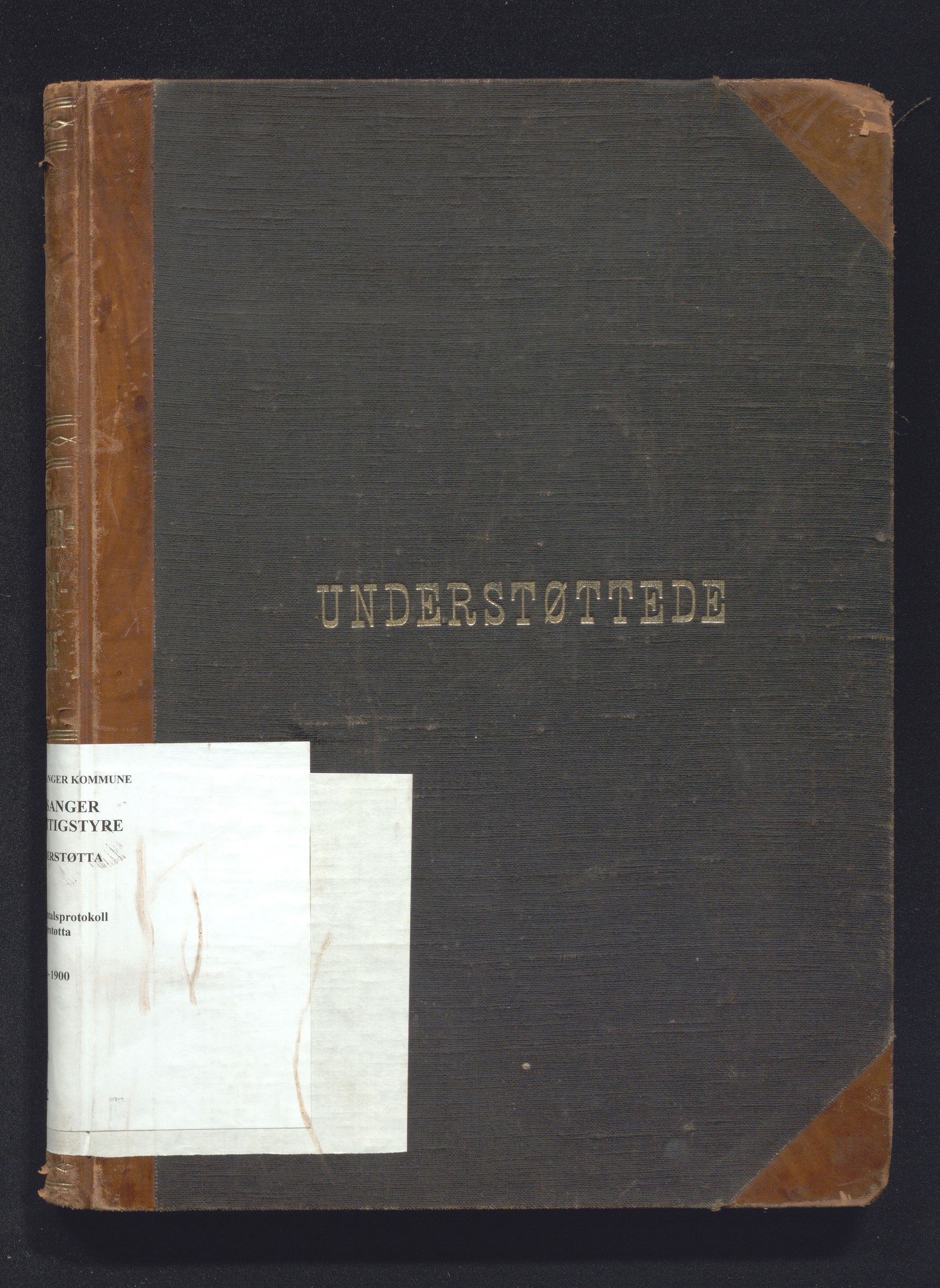 Hosanger kommune. Fattigstyre, IKAH/1253a-311/F/Fa/L0002: Manntalsprotokoll over understøtta, avdeling I, II og III, 1892-1900