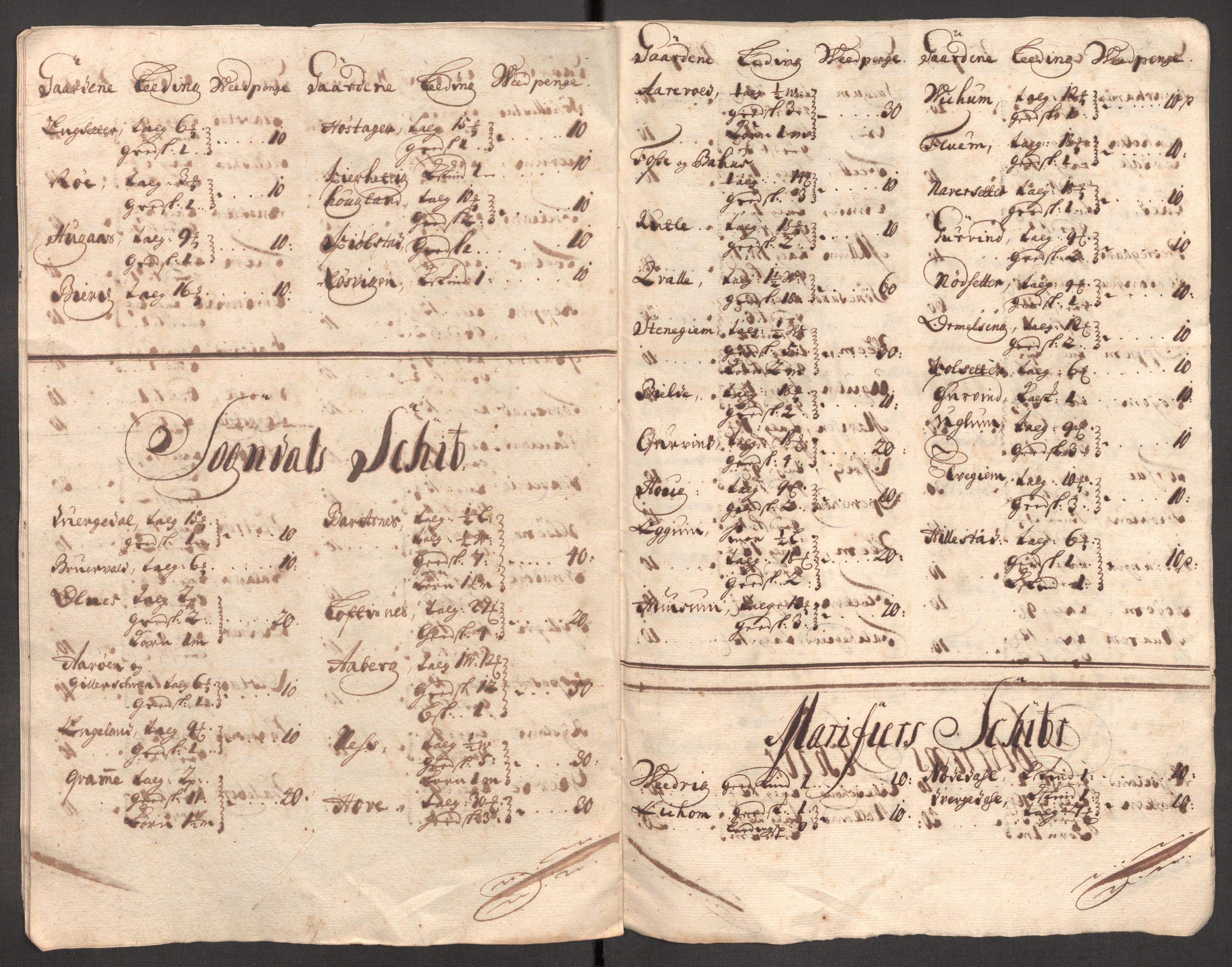 Rentekammeret inntil 1814, Reviderte regnskaper, Fogderegnskap, AV/RA-EA-4092/R52/L3317: Fogderegnskap Sogn, 1711, p. 102