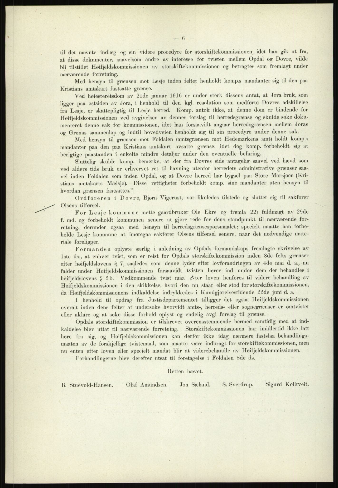 Høyfjellskommisjonen, AV/RA-S-1546/X/Xa/L0001: Nr. 1-33, 1909-1953, p. 3330