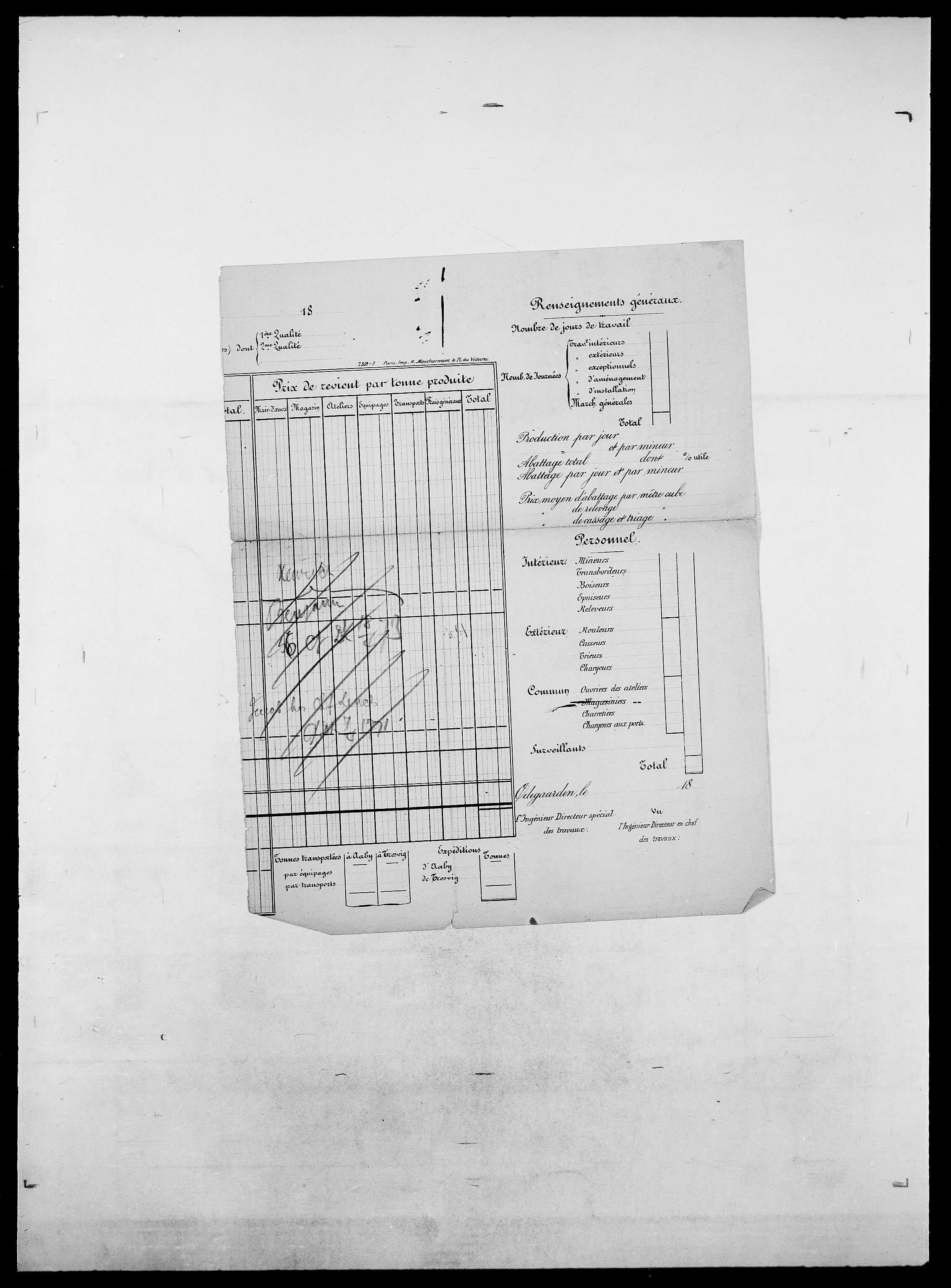 Delgobe, Charles Antoine - samling, AV/SAO-PAO-0038/D/Da/L0035: Schnabel - sjetman, p. 165