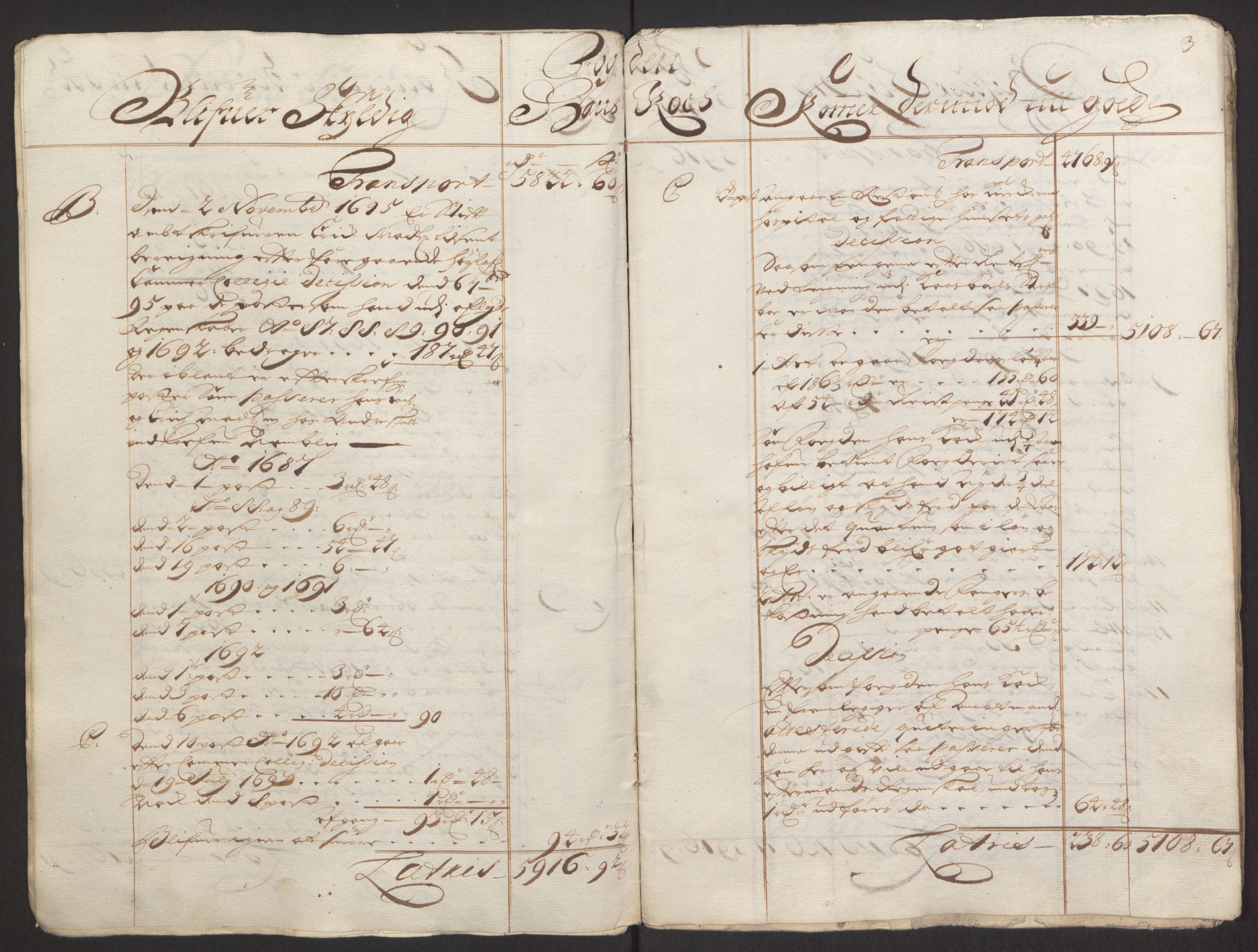 Rentekammeret inntil 1814, Reviderte regnskaper, Fogderegnskap, AV/RA-EA-4092/R62/L4185: Fogderegnskap Stjørdal og Verdal, 1692, p. 358