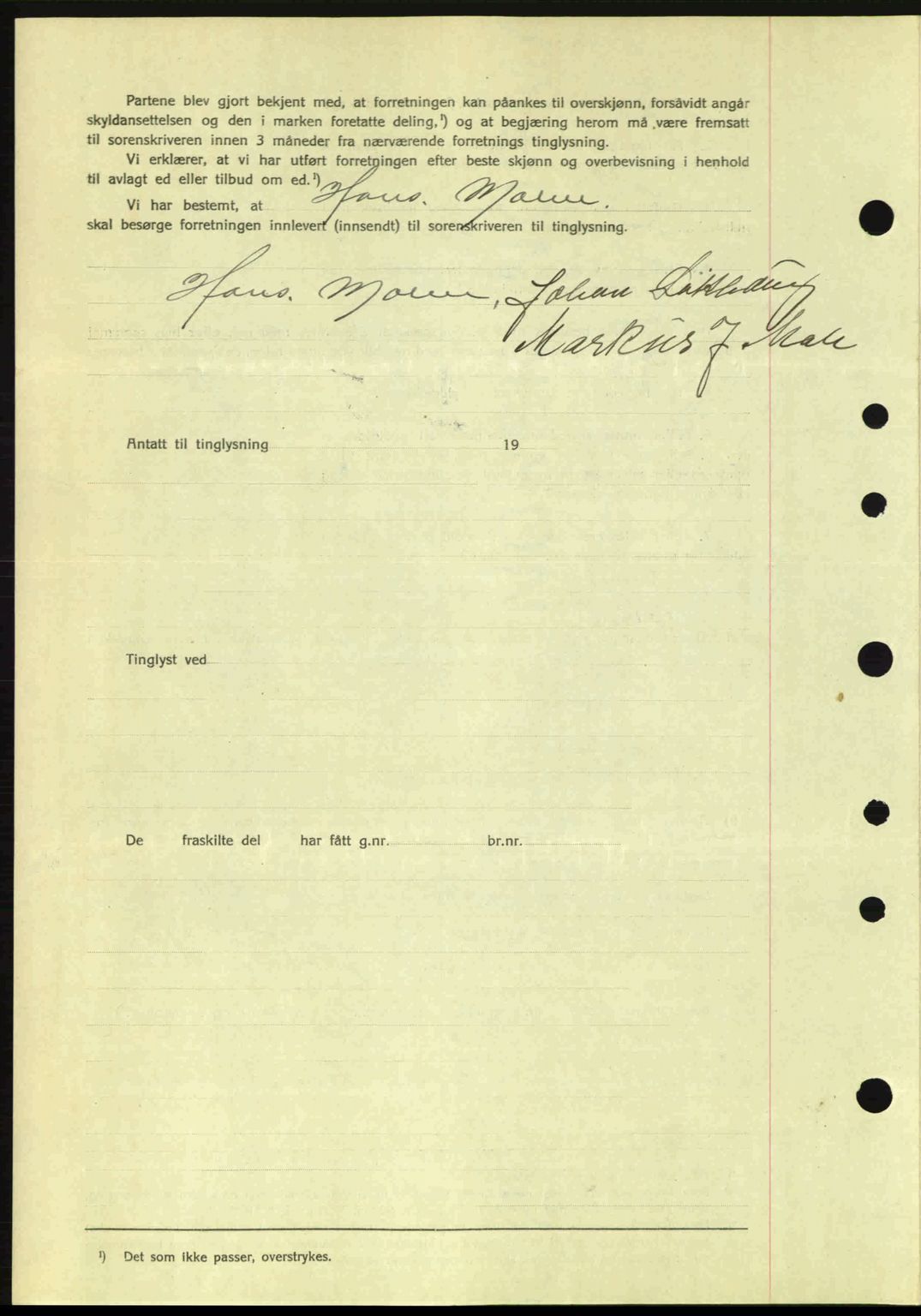 Romsdal sorenskriveri, AV/SAT-A-4149/1/2/2C: Mortgage book no. A1, 1936-1936, Diary no: : 773/1936