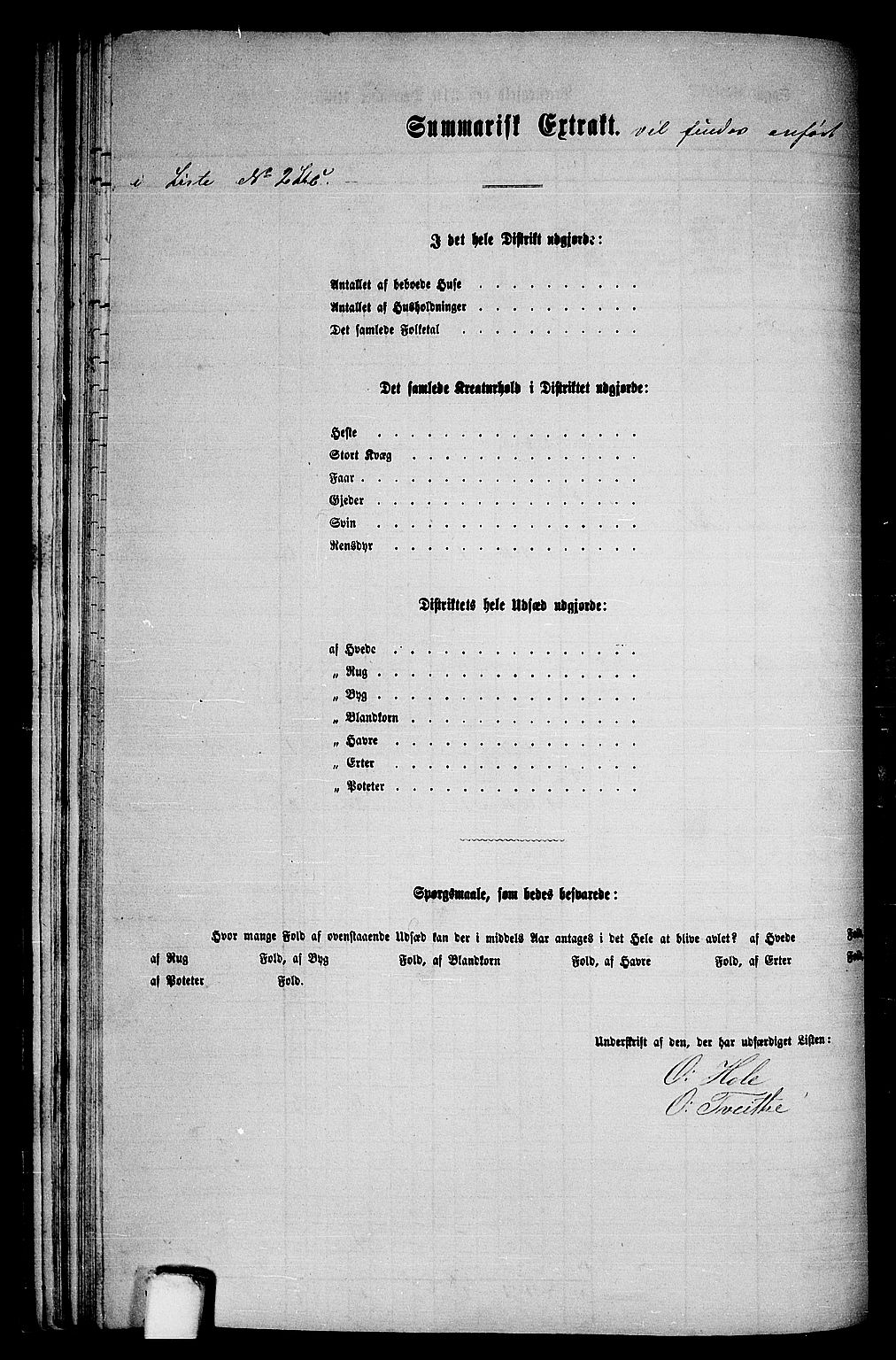 RA, 1865 census for Voss, 1865, p. 296