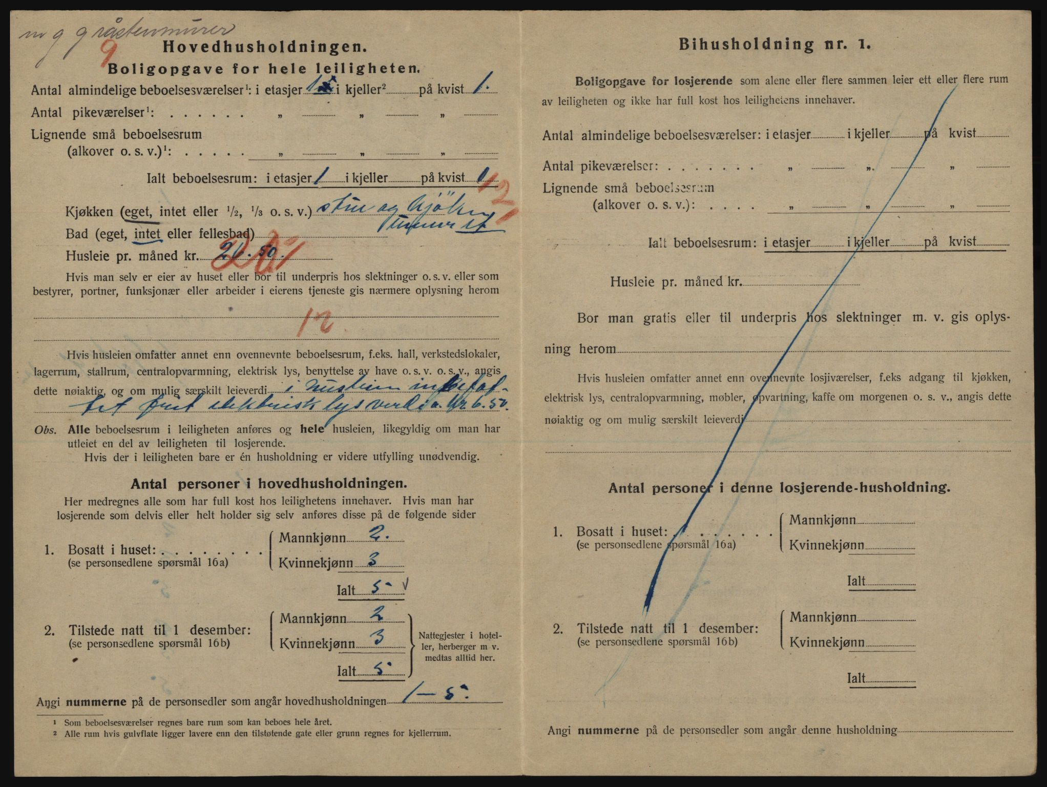 SATØ, 1920 census for Harstad, 1920, p. 1388