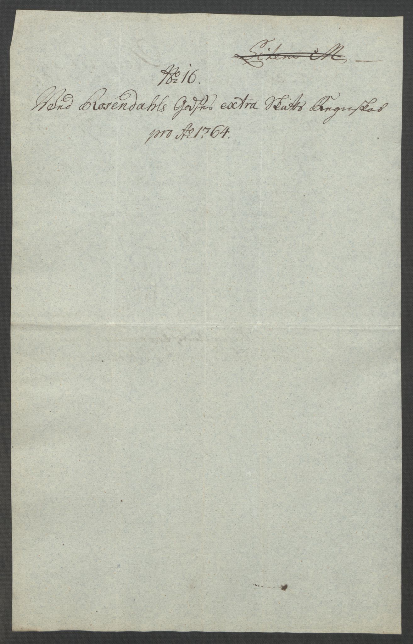 Rentekammeret inntil 1814, Reviderte regnskaper, Fogderegnskap, RA/EA-4092/R49/L3157: Ekstraskatten Rosendal Baroni, 1762-1772, p. 112