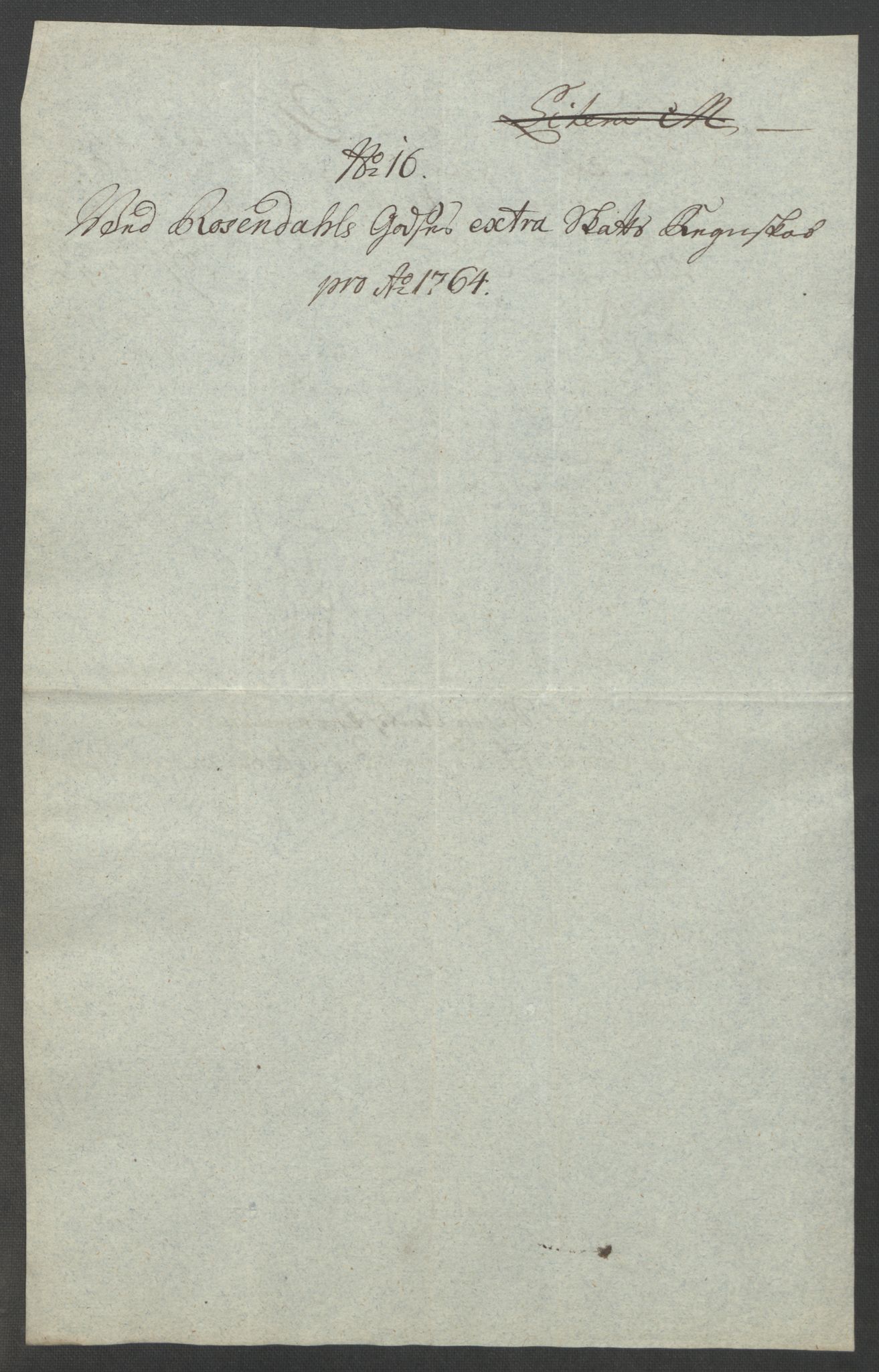 Rentekammeret inntil 1814, Reviderte regnskaper, Fogderegnskap, AV/RA-EA-4092/R49/L3157: Ekstraskatten Rosendal Baroni, 1762-1772, p. 112