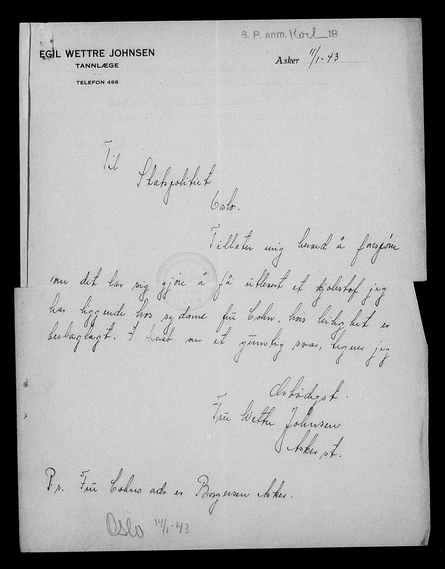 Justisdepartementet, Tilbakeføringskontoret for inndratte formuer, AV/RA-S-1564/H/Hc/Hcc/L0928: --, 1945-1947, p. 521