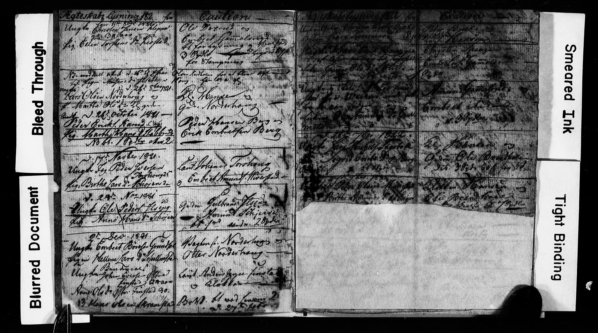 Løten prestekontor, SAH/PREST-022/N/Na/L0001: Banns register no. 1, 1821-1831, p. 2