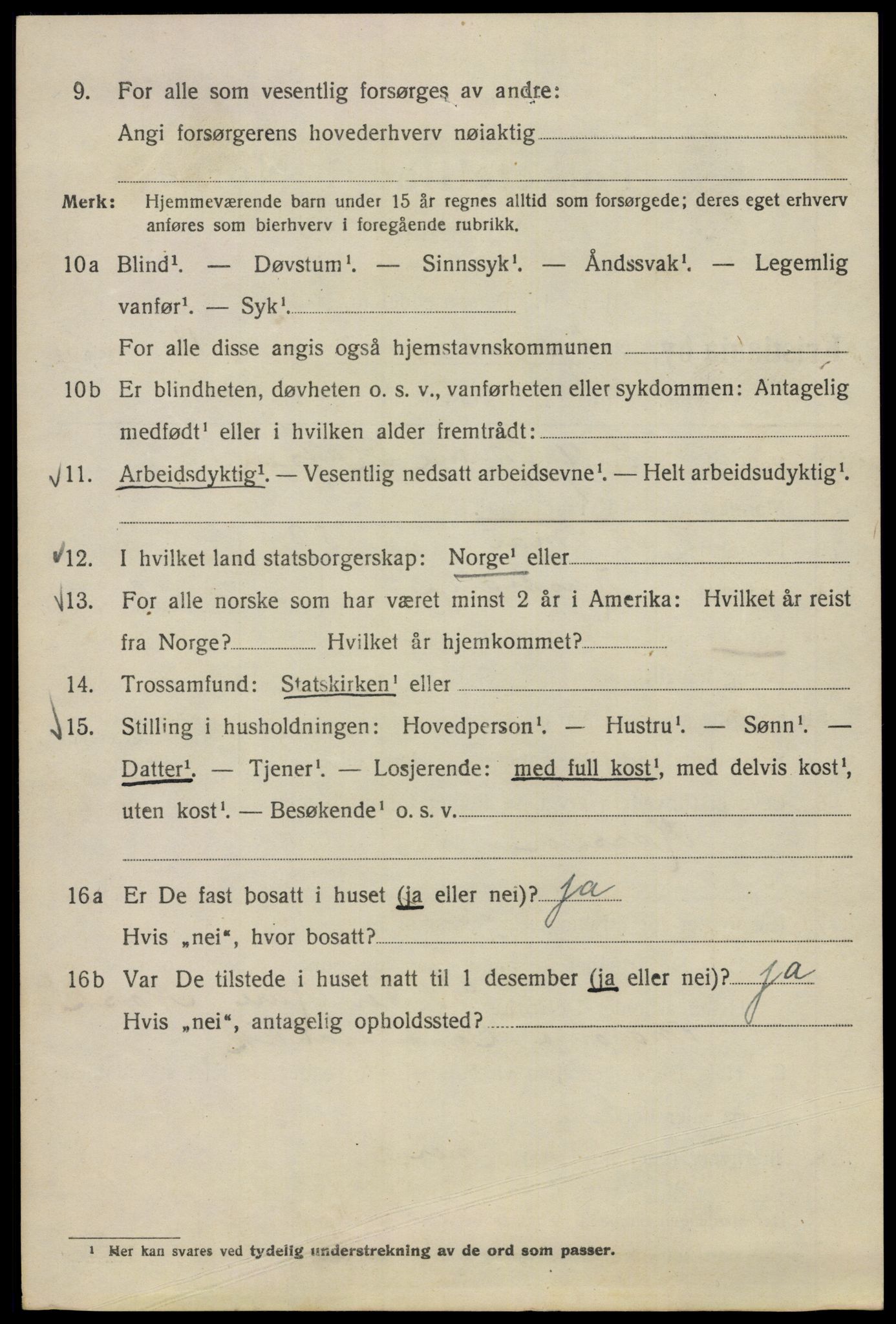 SAO, 1920 census for Kristiania, 1920, p. 158610