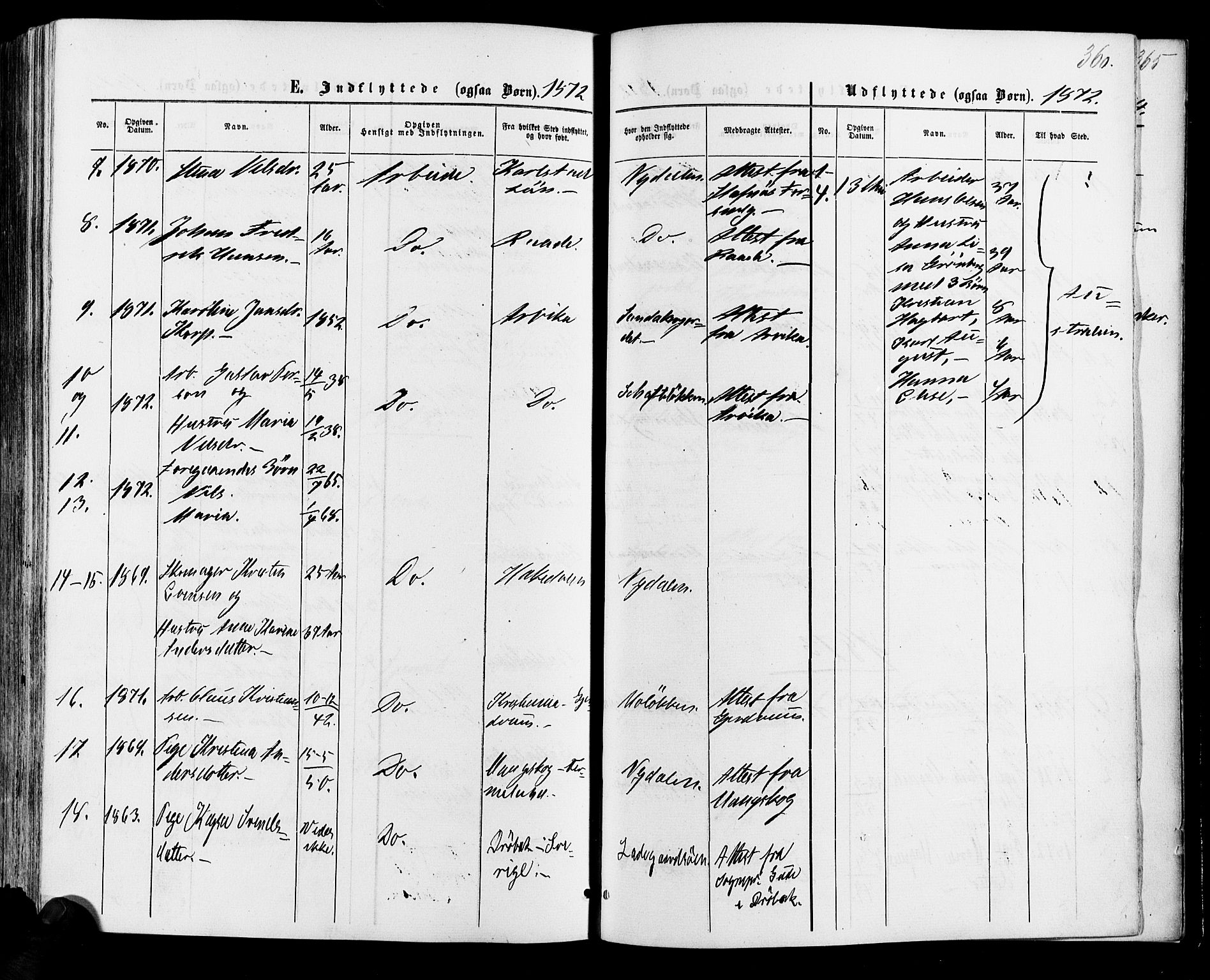 Vestre Aker prestekontor Kirkebøker, AV/SAO-A-10025/F/Fa/L0005: Parish register (official) no. 5, 1859-1877, p. 360