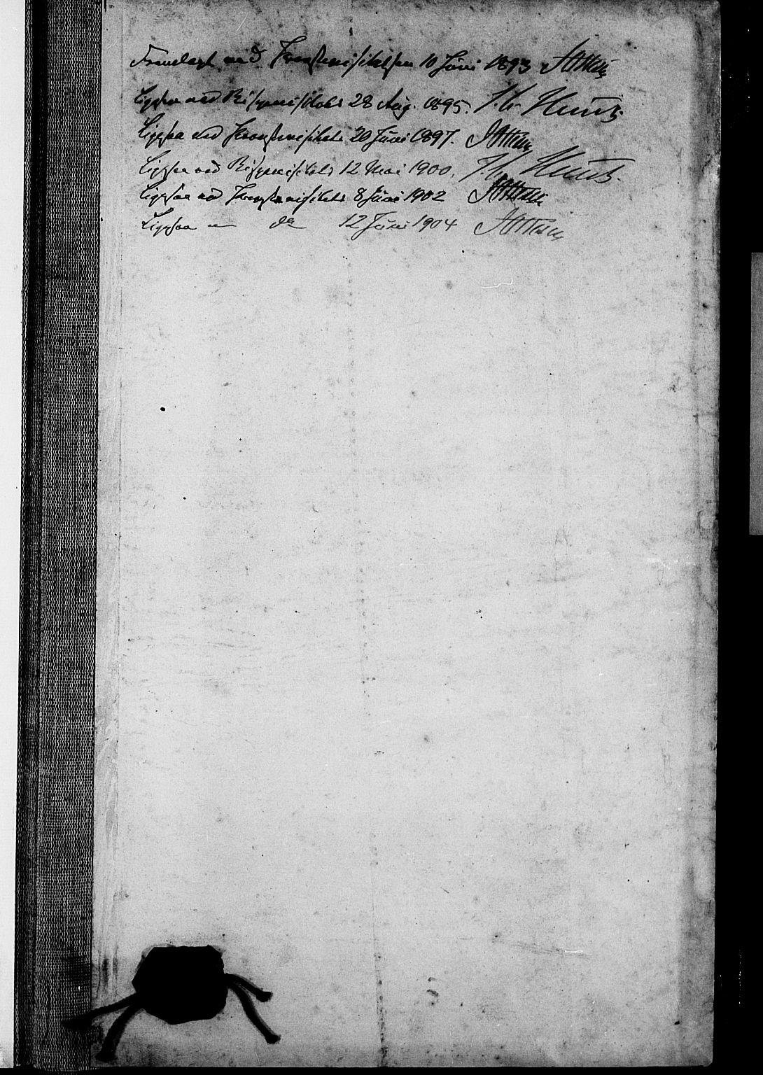 Lye sokneprestkontor, SAST/A-101794/001/30BA/L0011: Parish register (official) no. A 9, 1893-1903