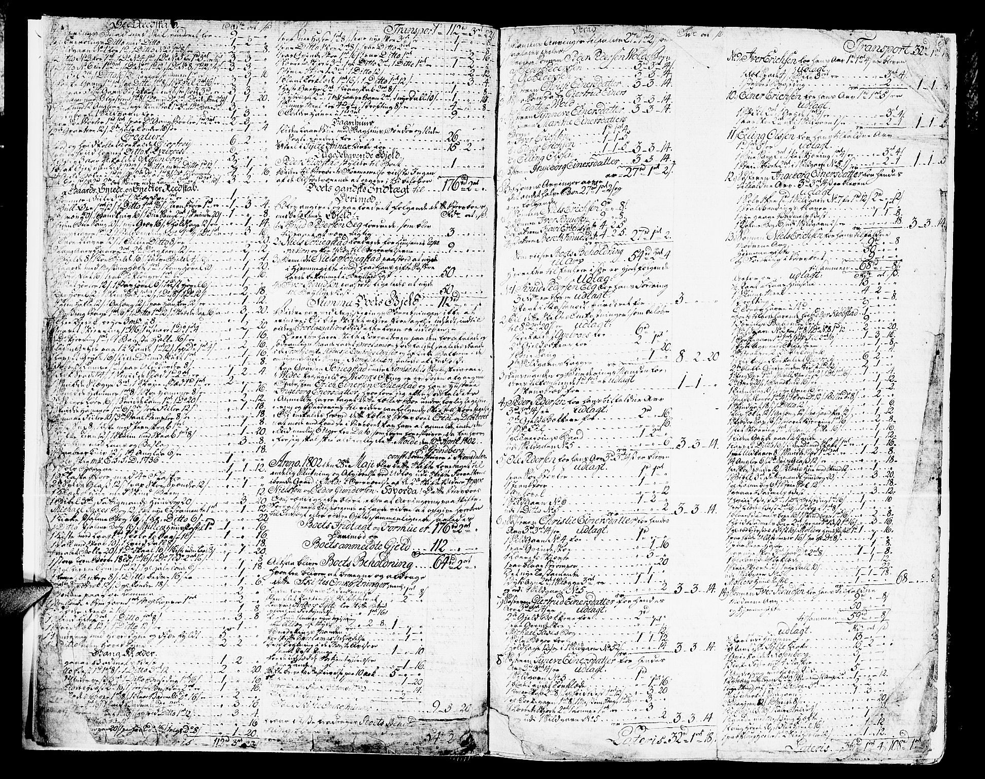 Romsdal sorenskriveri, AV/SAT-A-4149/1/3/3A/L0013: Skifteprotokoll, 1802-1812