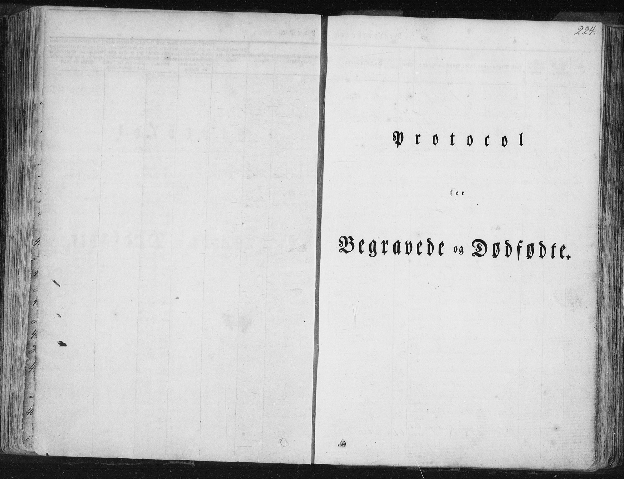 SAB, Hamre sokneprestembete, SAB/A-75501/H/Ha/Haa/Haaa/L0012Parish register (official) no. A 12, 1834-1845, p. 224