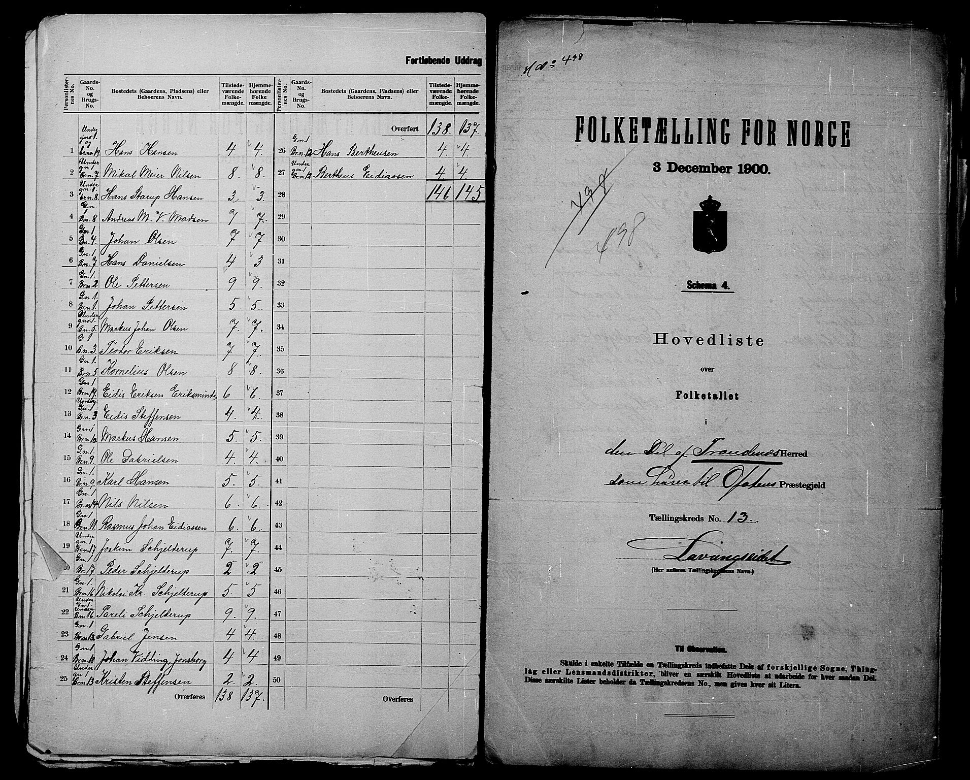 SATØ, 1900 census for Trondenes, 1900, p. 10