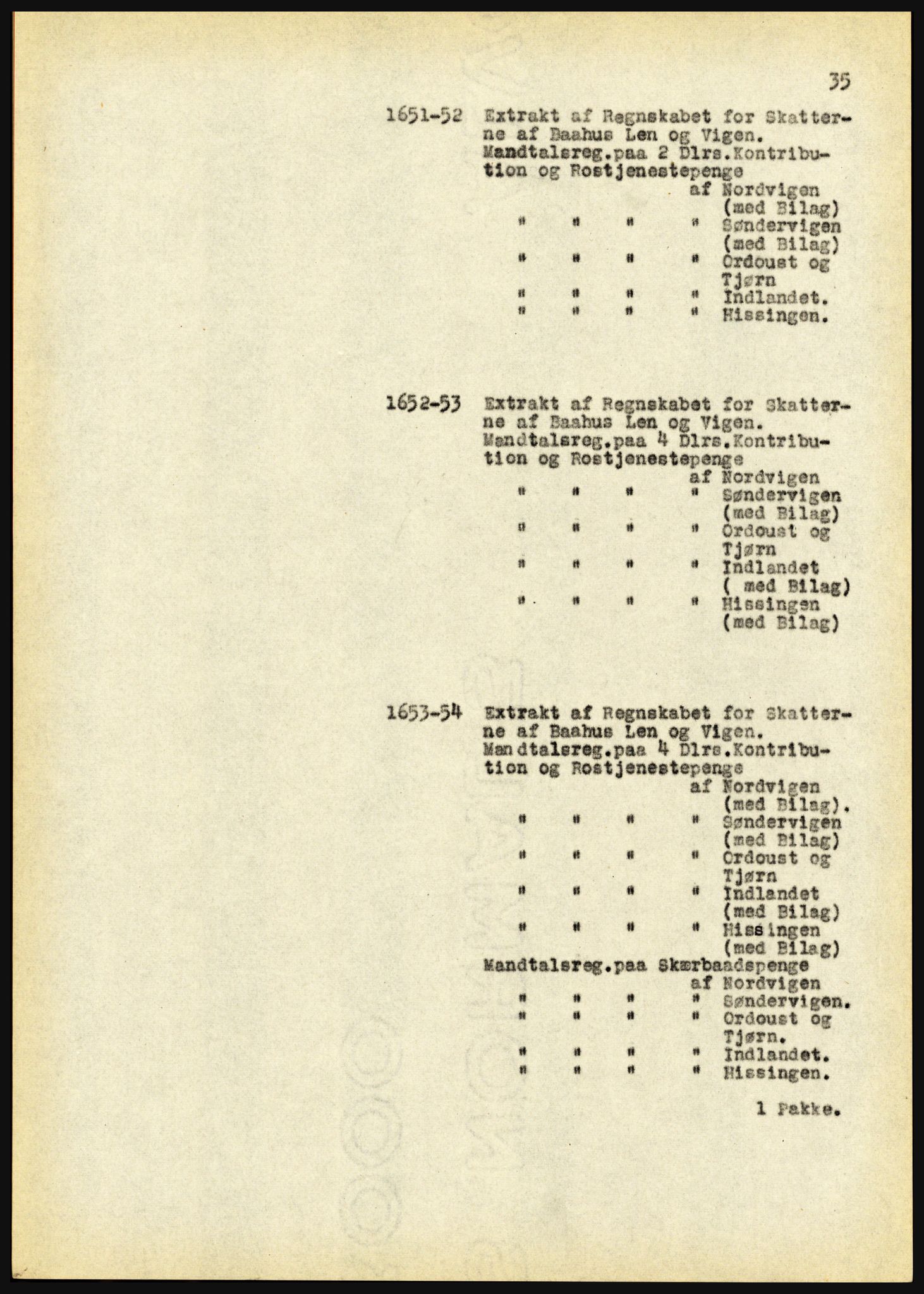 Riksarkivet, Seksjon for eldre arkiv og spesialsamlinger, AV/RA-EA-6797/H/Ha, 1953, p. 35