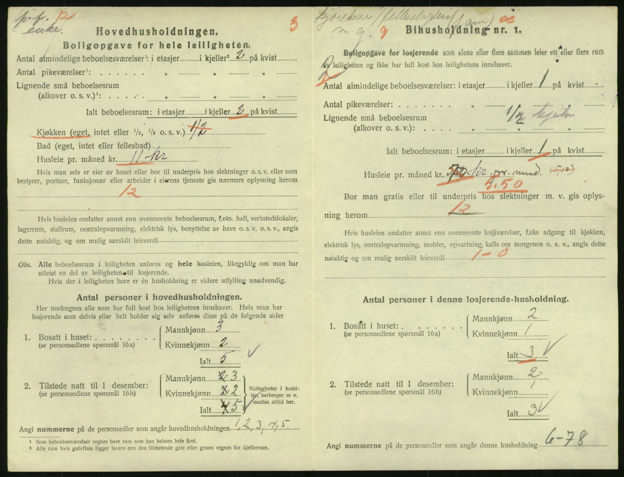 SAO, 1920 census for Kristiania, 1920, p. 57581