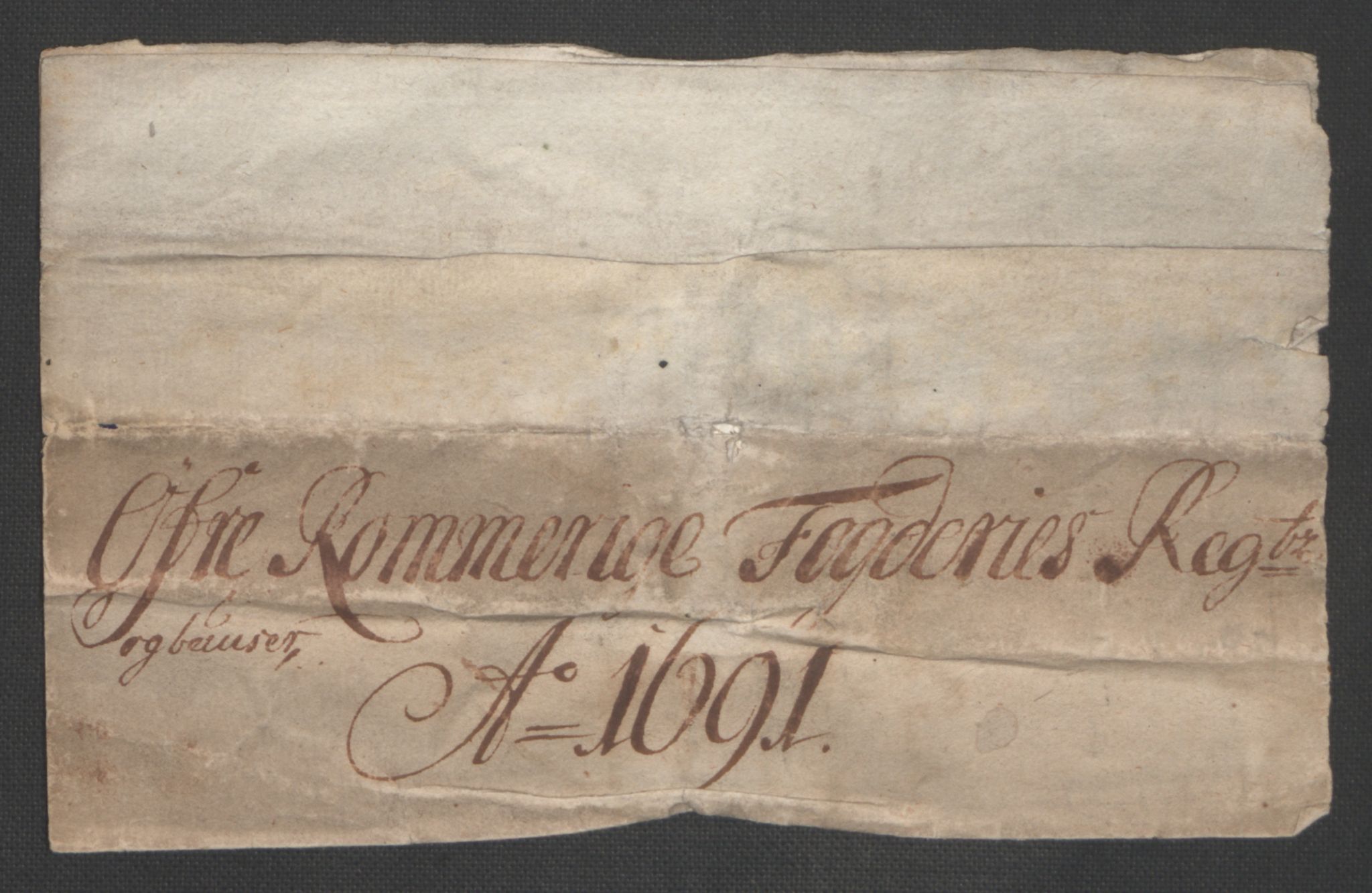 Rentekammeret inntil 1814, Reviderte regnskaper, Fogderegnskap, RA/EA-4092/R12/L0703: Fogderegnskap Øvre Romerike, 1691, p. 4