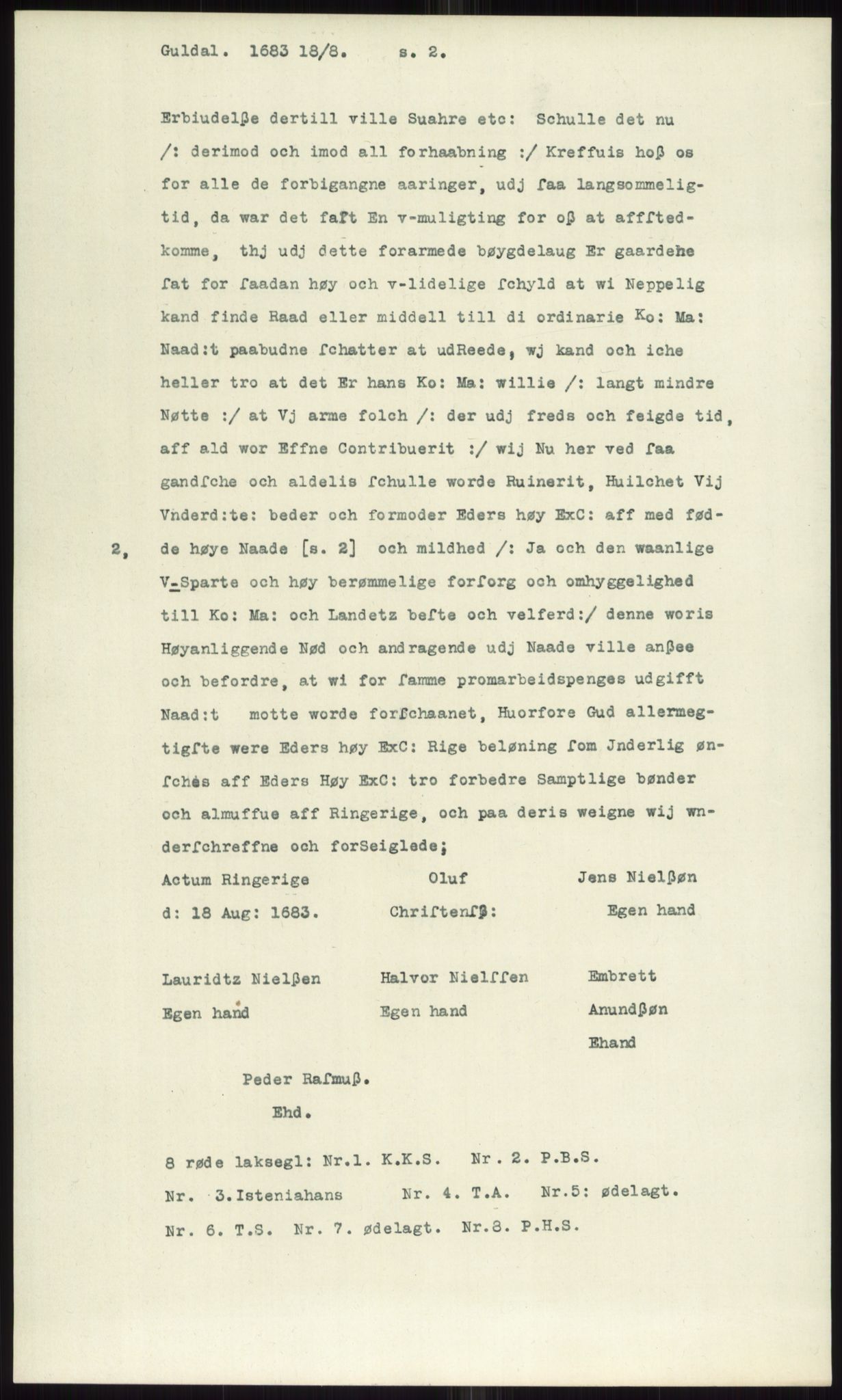 Samlinger til kildeutgivelse, Diplomavskriftsamlingen, AV/RA-EA-4053/H/Ha, p. 1873