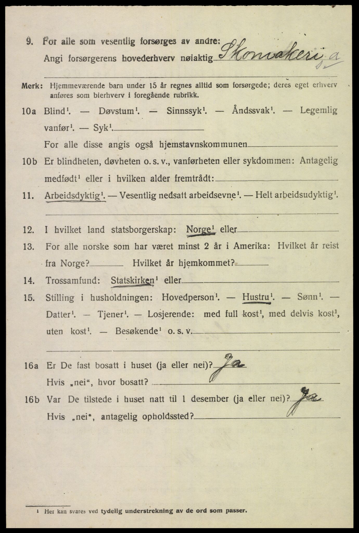 SAK, 1920 census for Sør-Audnedal, 1920, p. 4272