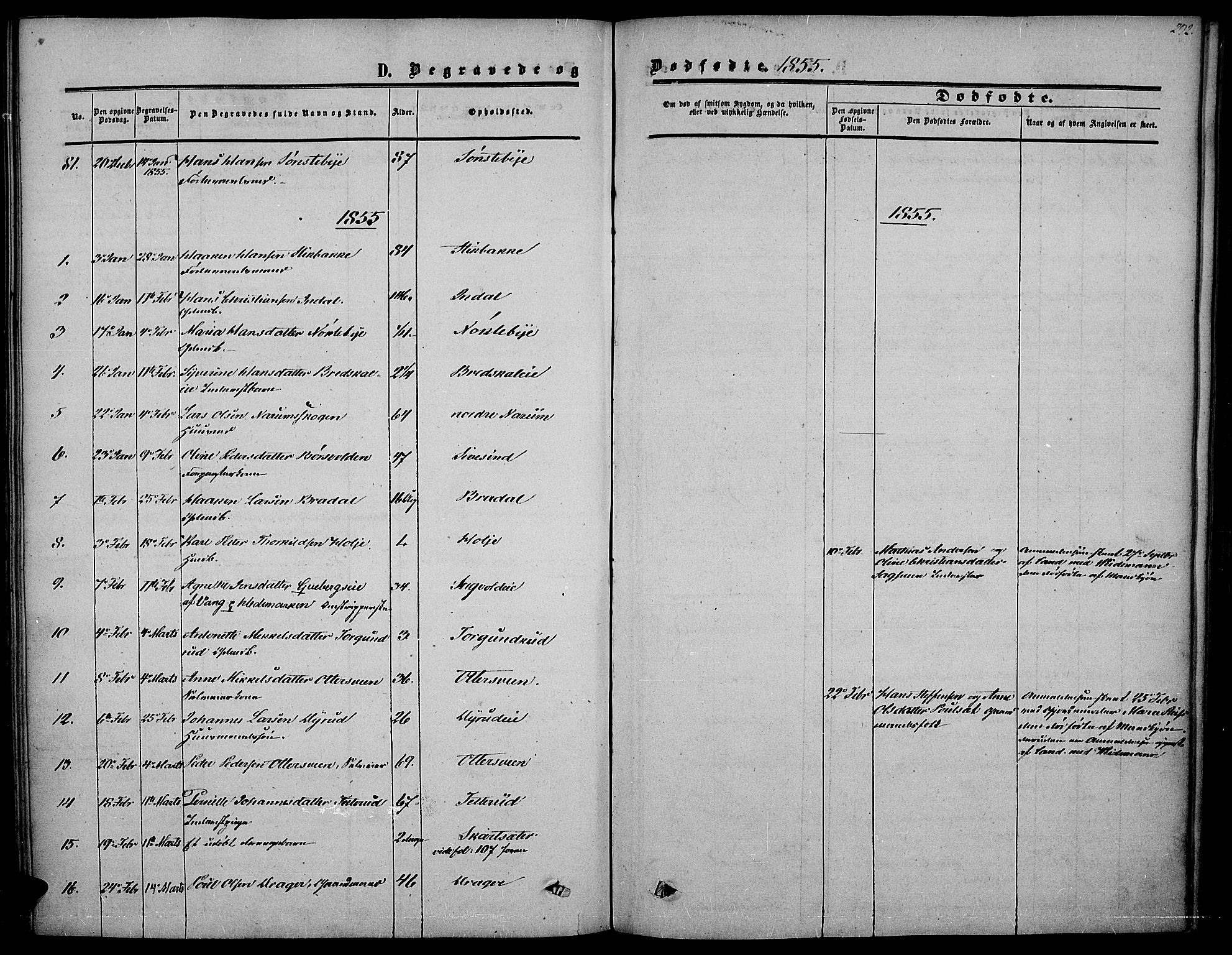 Vestre Toten prestekontor, AV/SAH-PREST-108/H/Ha/Haa/L0005: Parish register (official) no. 5, 1850-1855, p. 292