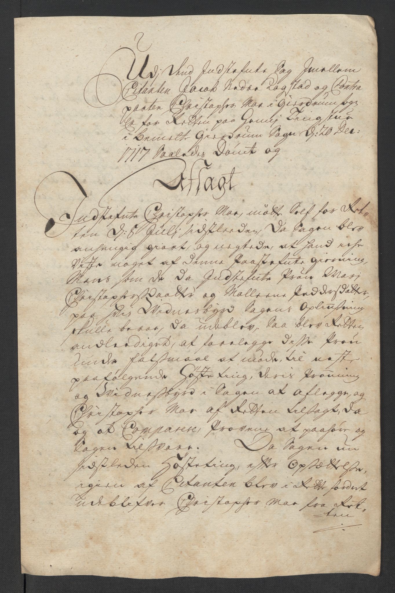 Rentekammeret inntil 1814, Reviderte regnskaper, Fogderegnskap, AV/RA-EA-4092/R12/L0726: Fogderegnskap Øvre Romerike, 1717, p. 303