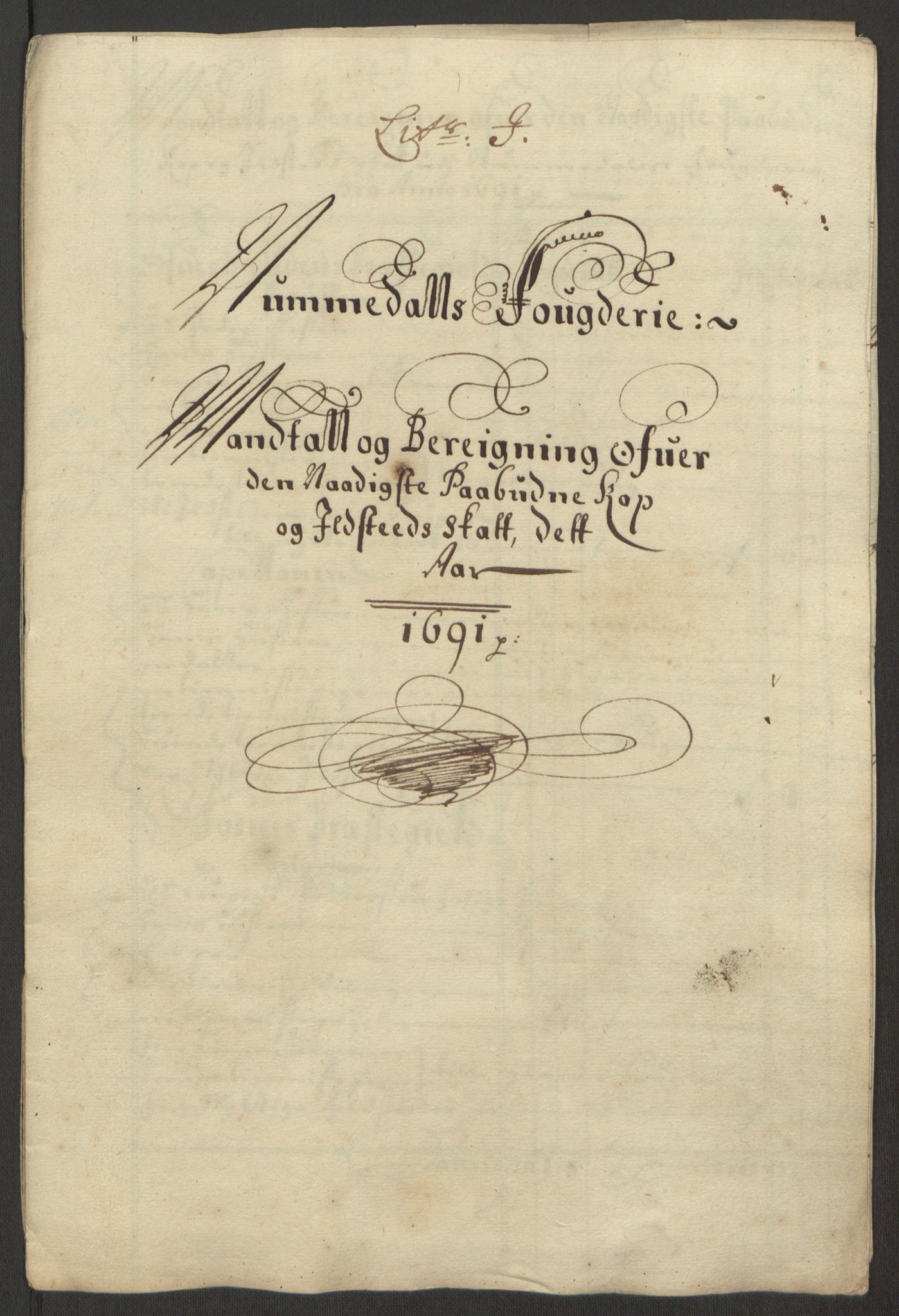 Rentekammeret inntil 1814, Reviderte regnskaper, Fogderegnskap, RA/EA-4092/R64/L4423: Fogderegnskap Namdal, 1690-1691, p. 259