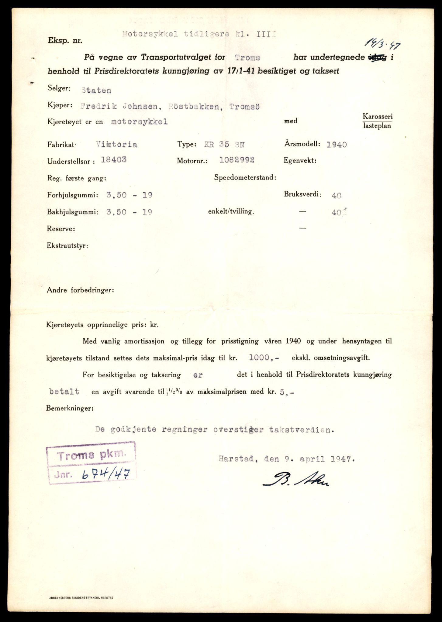 Møre og Romsdal vegkontor - Ålesund trafikkstasjon, AV/SAT-A-4099/F/Fe/L0038: Registreringskort for kjøretøy T 13180 - T 13360, 1927-1998, p. 899