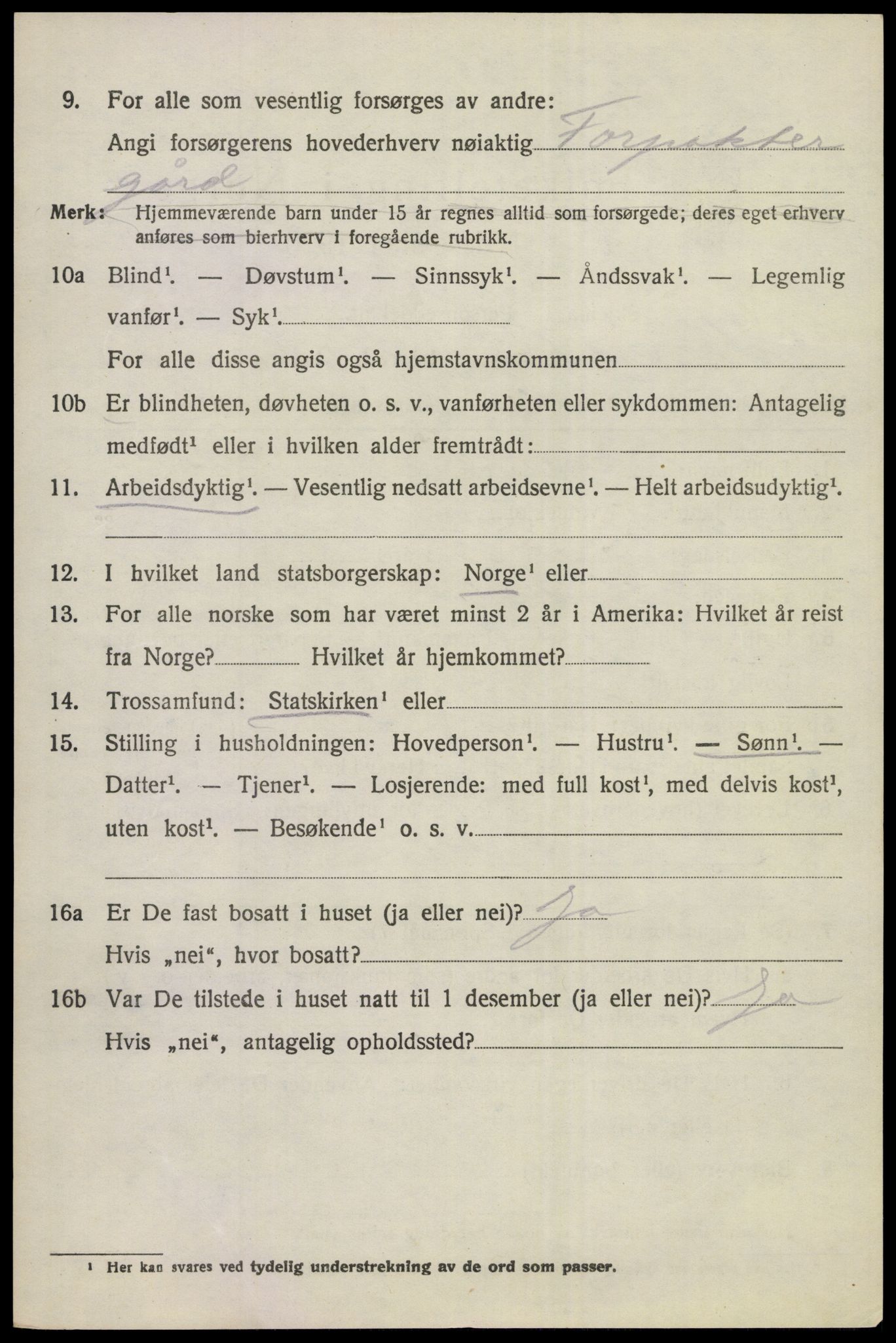 SAKO, 1920 census for Norderhov, 1920, p. 22211