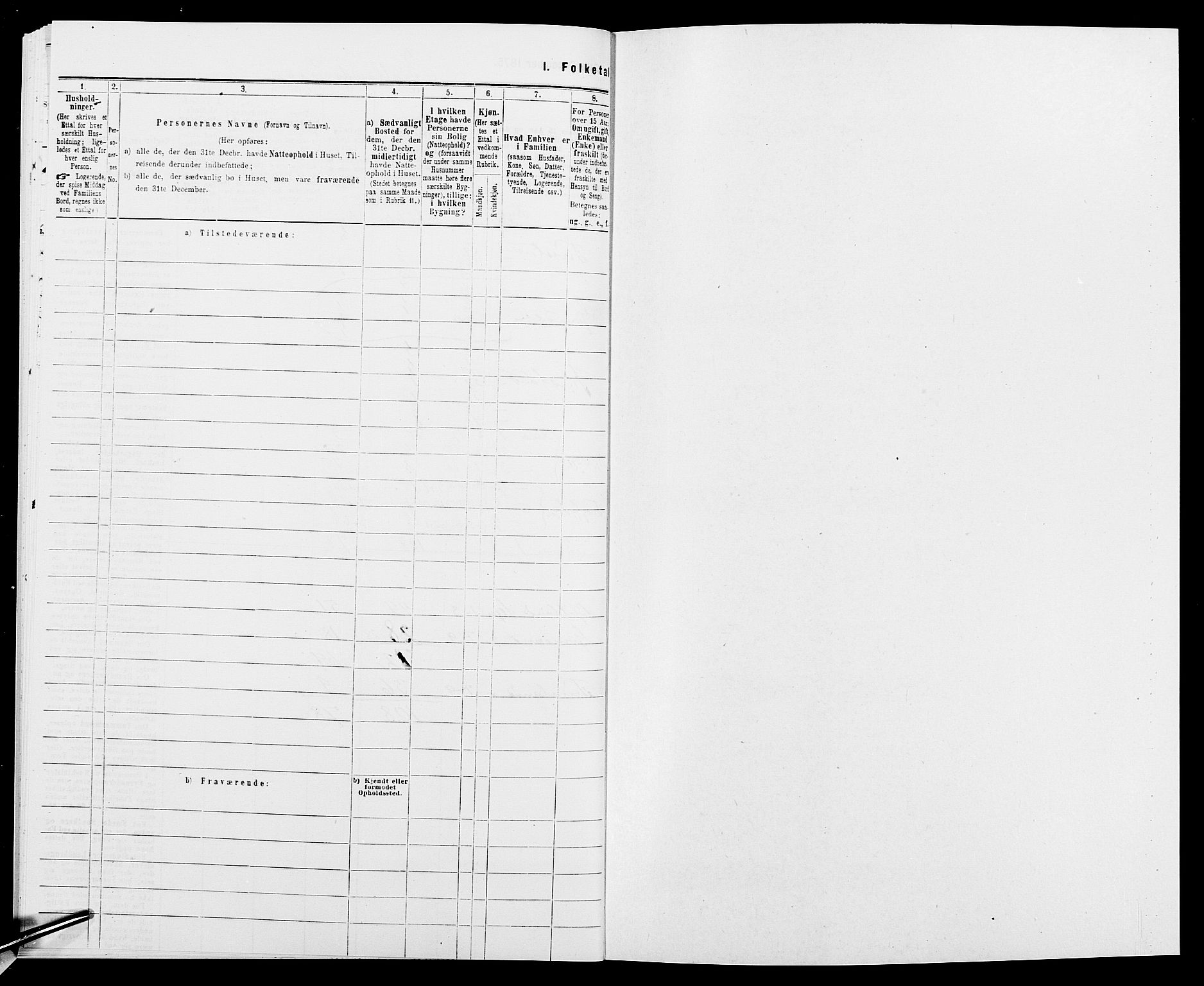 SAK, 1875 census for 1024P Bjelland, 1875, p. 32