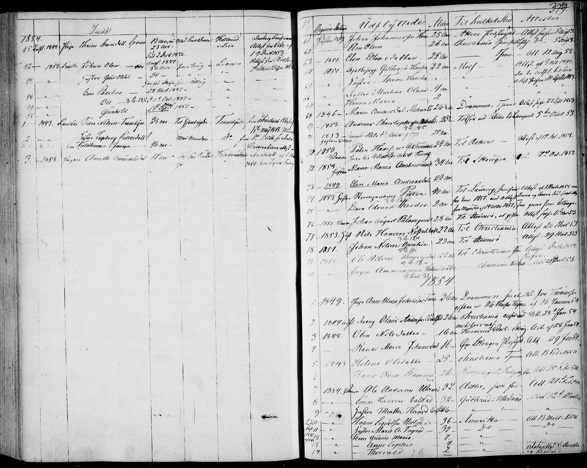 Lier kirkebøker, AV/SAKO-A-230/F/Fa/L0011: Parish register (official) no. I 11, 1843-1854, p. 379